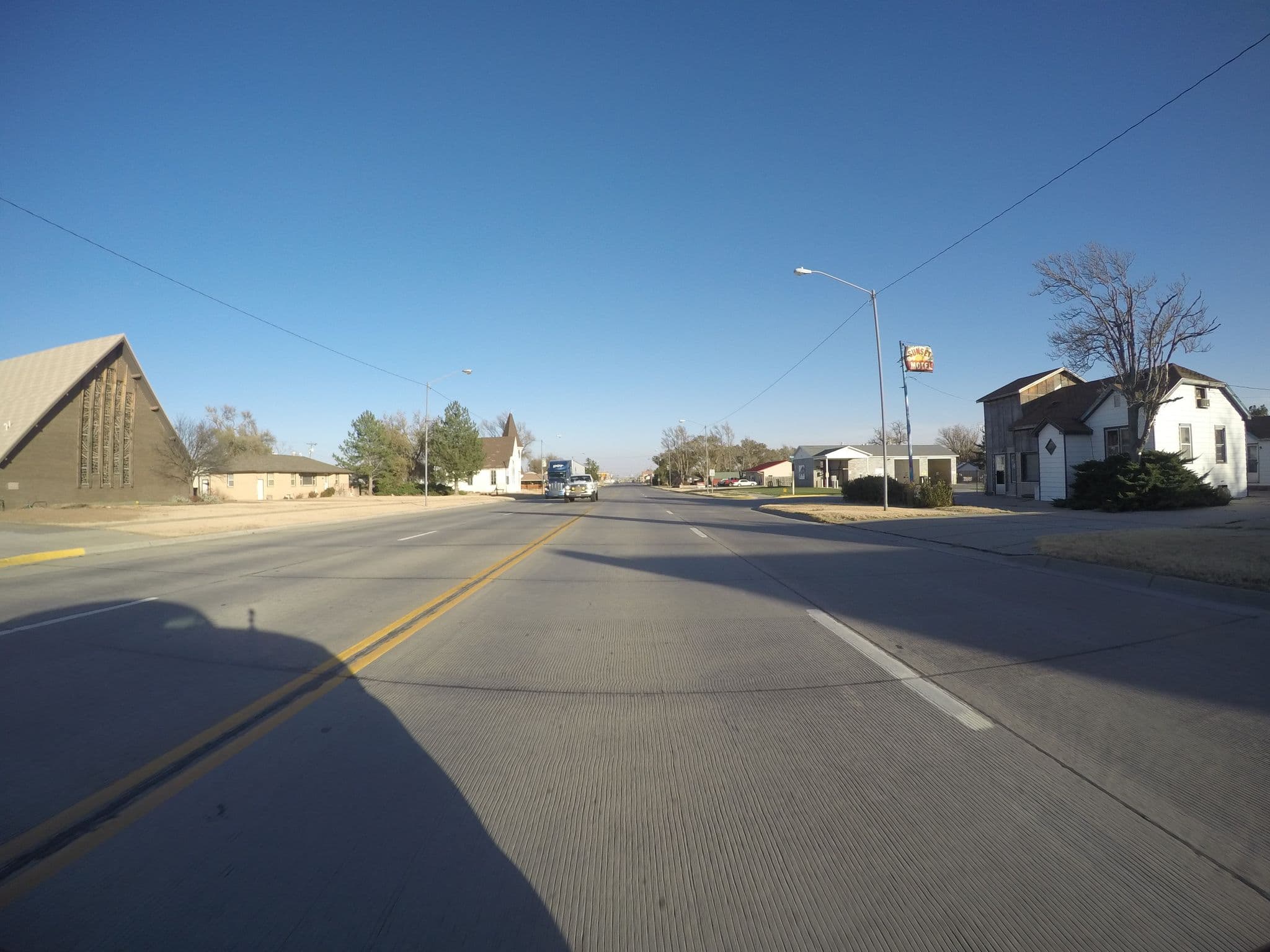 Street view near Sunset Motel, Meade — © toebee (CC BY-SA · Mapillary)