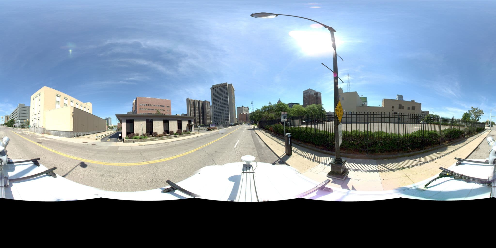 Street view near Cambria Hotel, Detroit — © codgis (CC BY-SA · Mapillary)