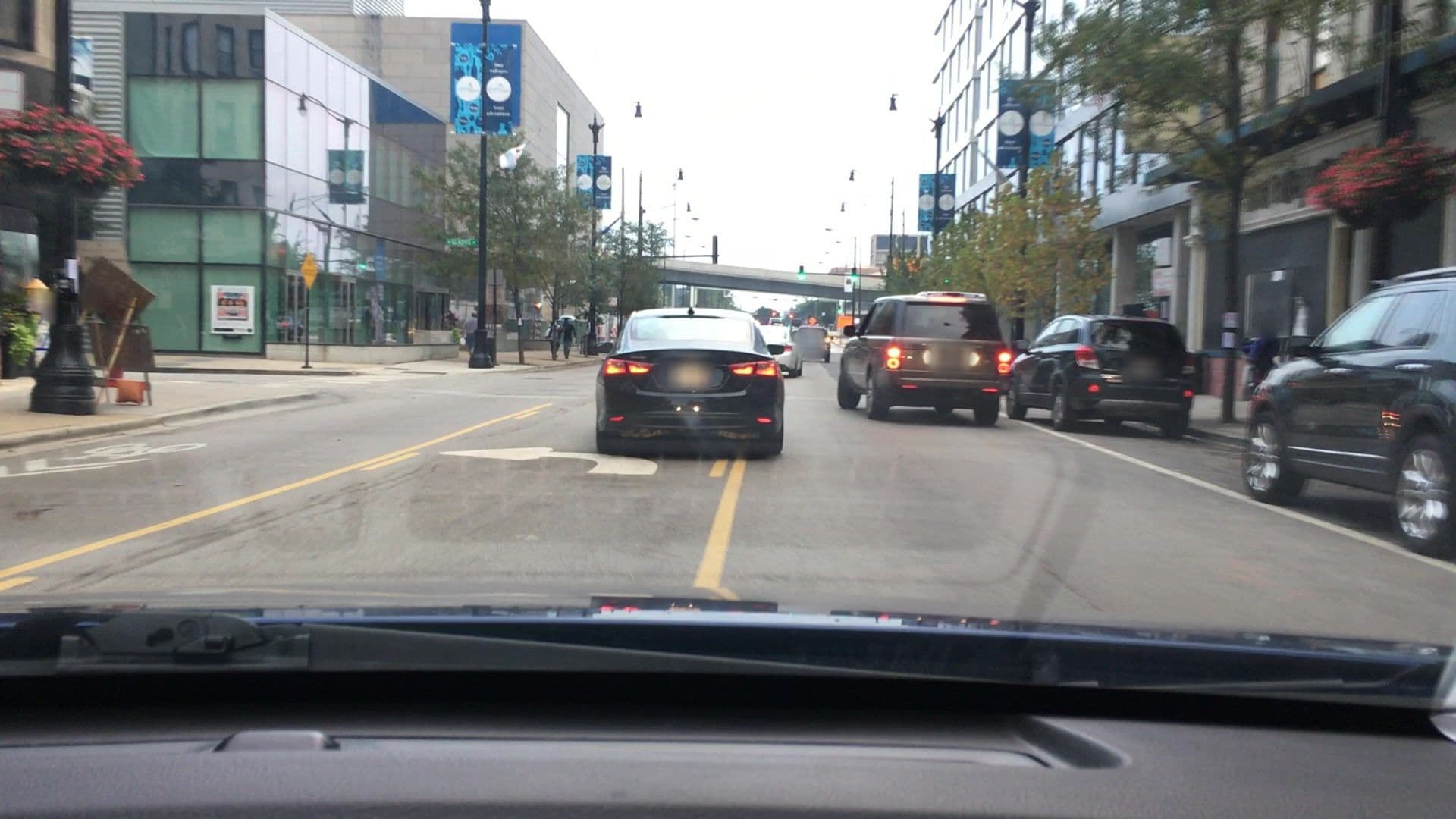 Street view near Sonder Greektown, Chicago Loop