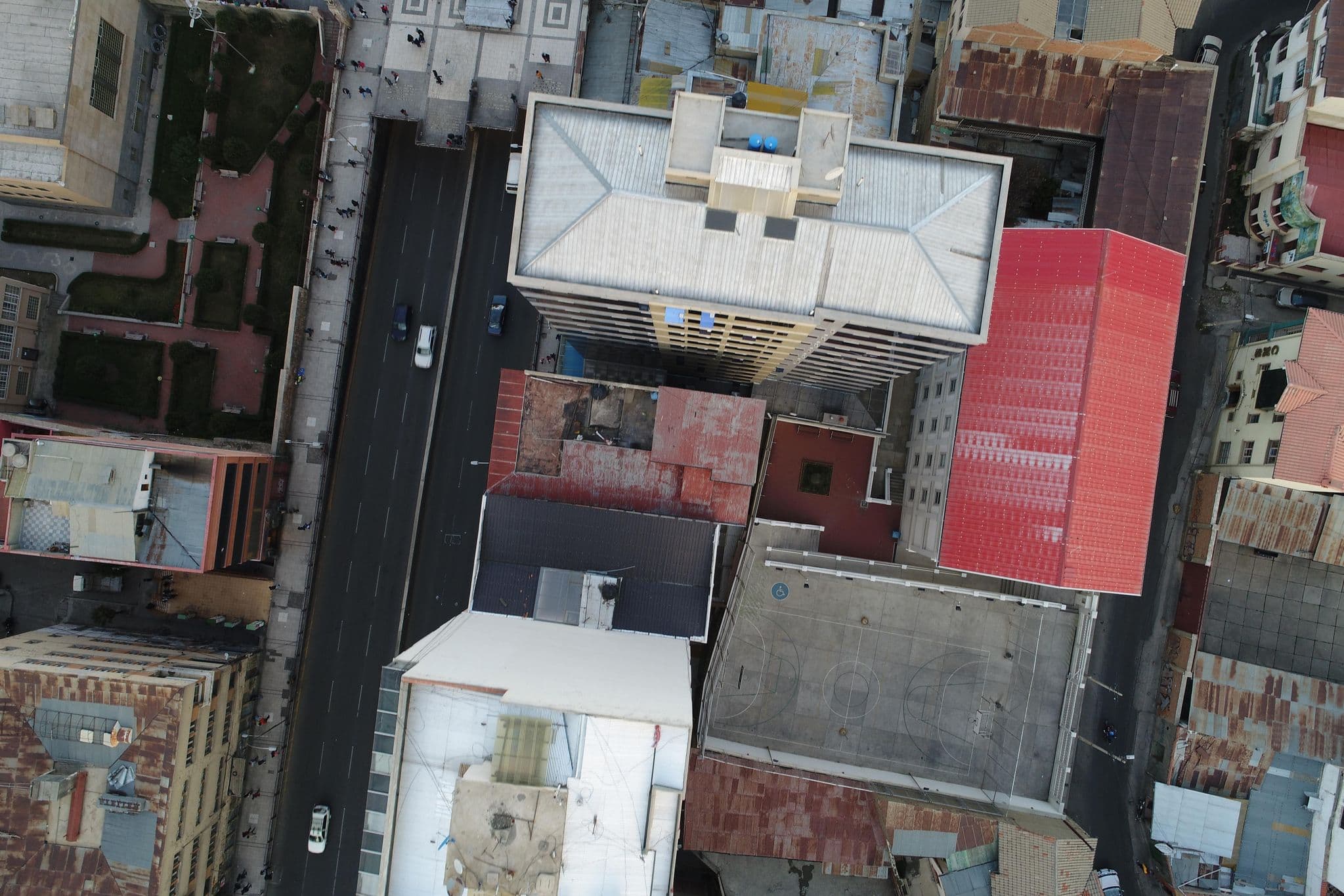 Street view near Hotel El Dorado, La Paz