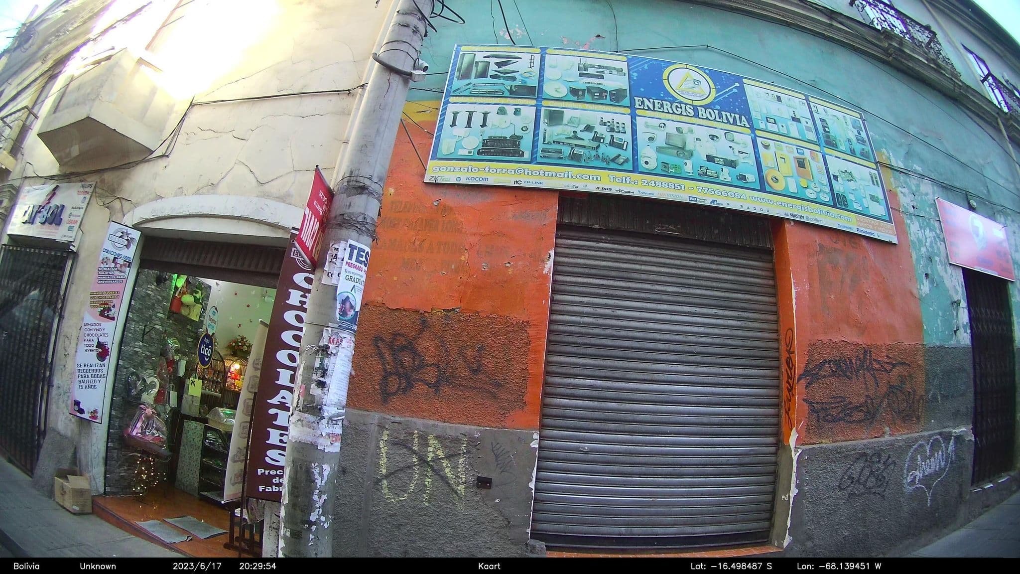 Street view near Illampu Art Boutique Hotel, La Paz