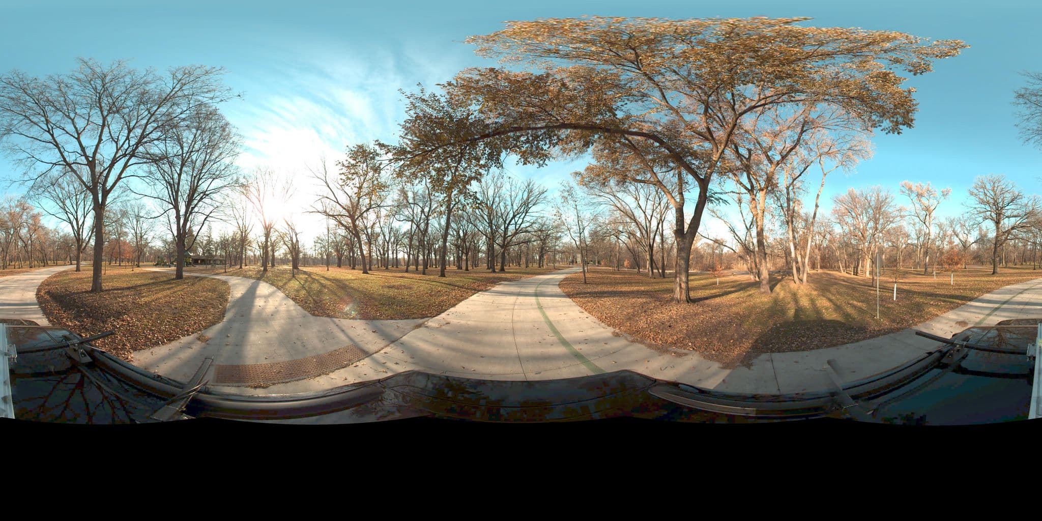 Street view near Lindenwood City Park Campground, Moorhead — © rking (CC BY-SA · Mapillary)