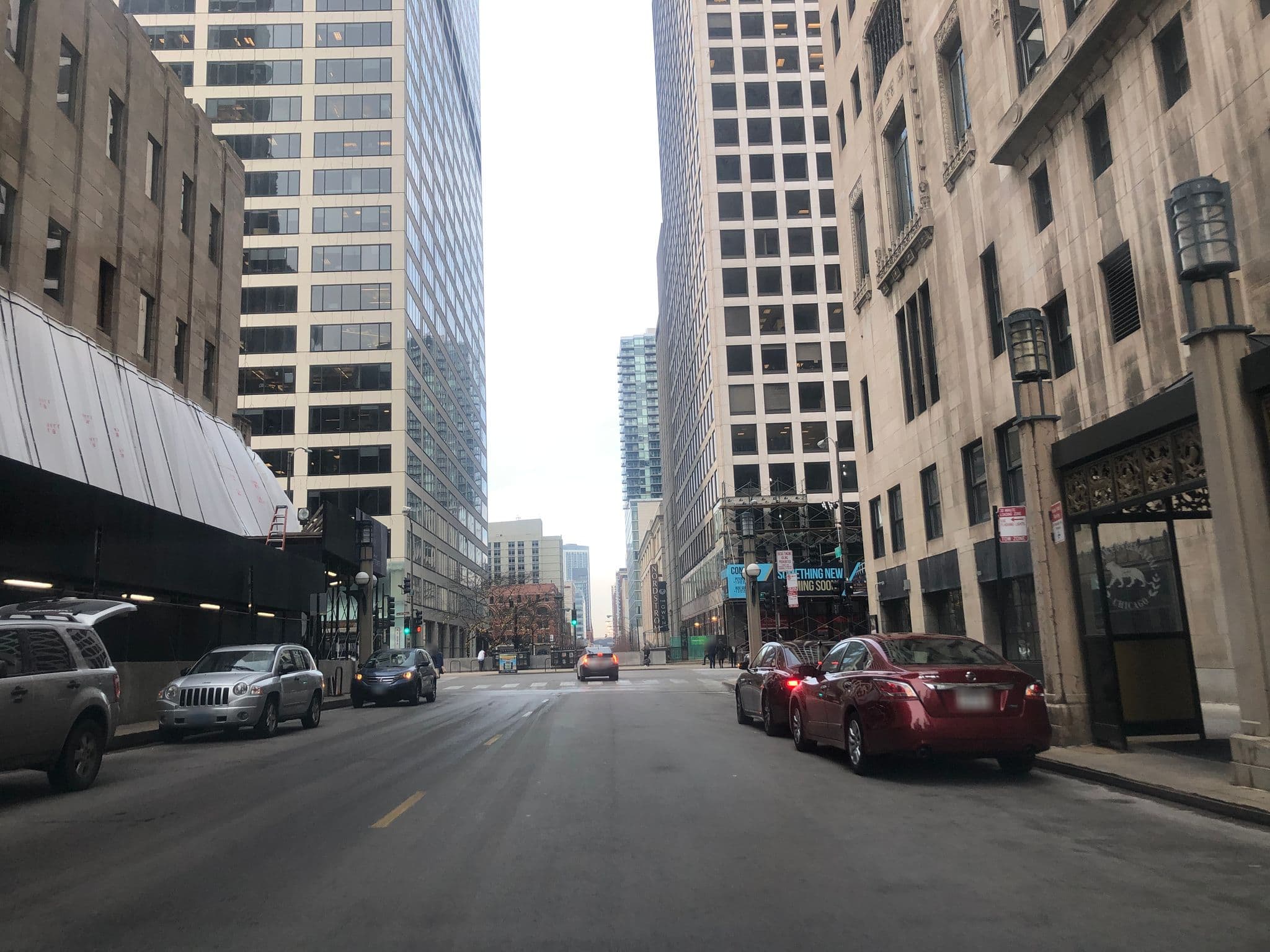 Street view near InterContinental Chicago Hotel, Chicago Loop