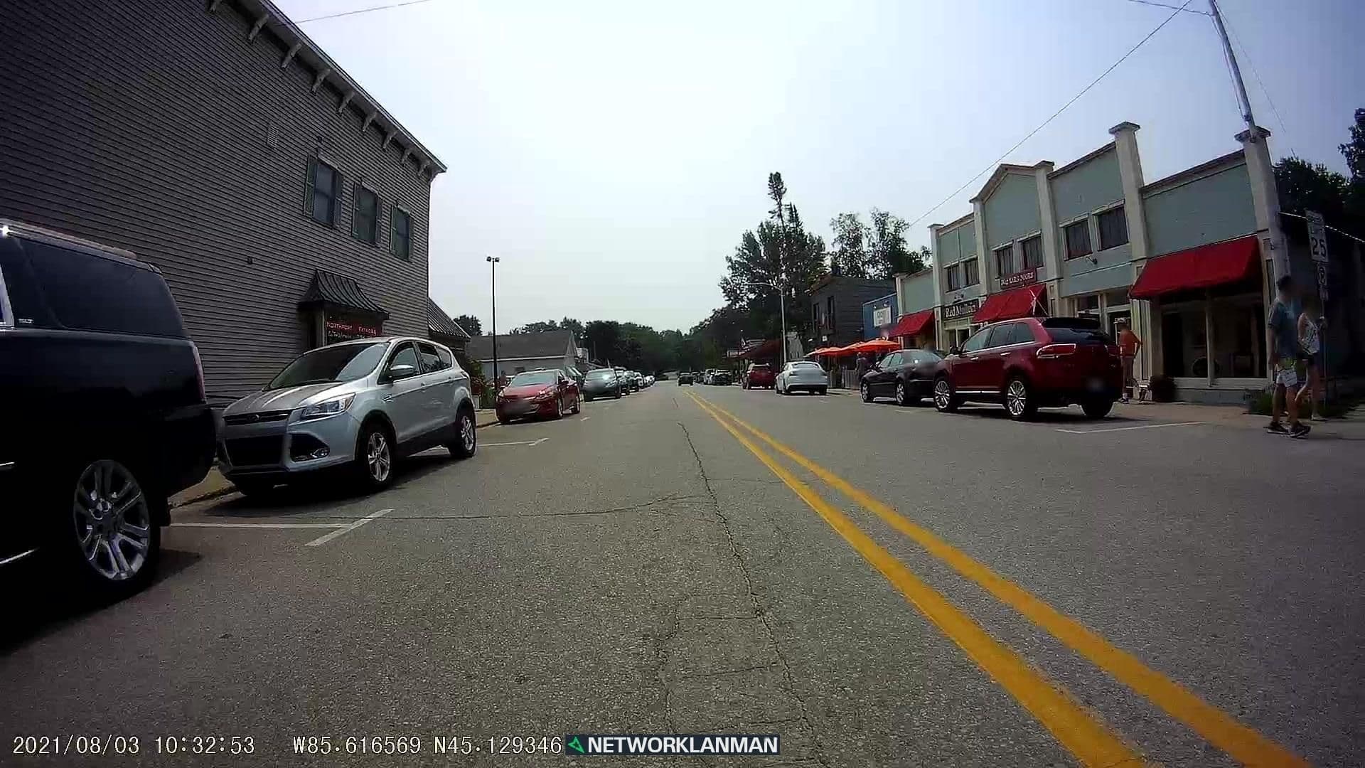 Street view near Northport Inn, Elk Rapids — © networklanman (CC BY-SA · Mapillary)
