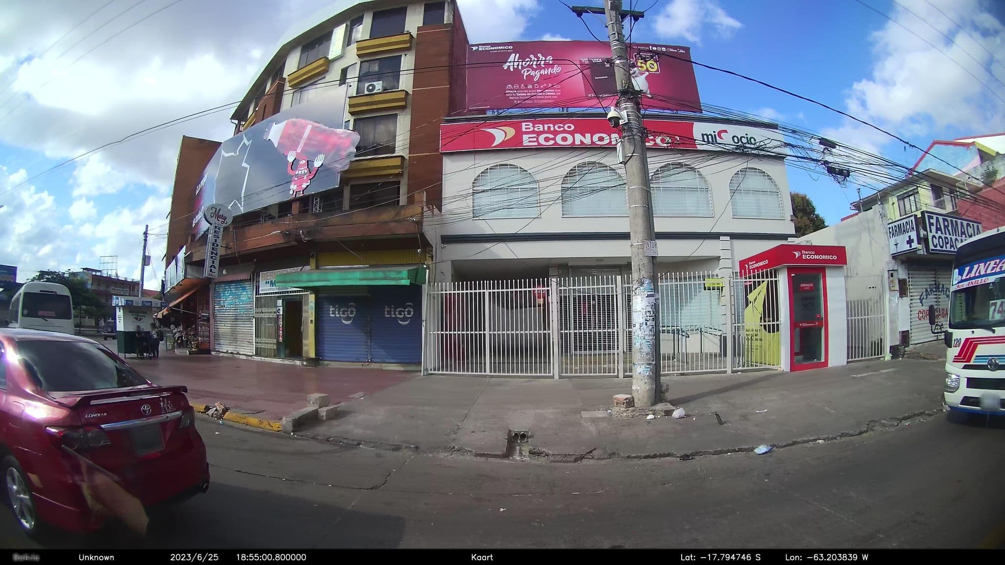 Street view near Residencial Mary, Santa Cruz de la Sierra