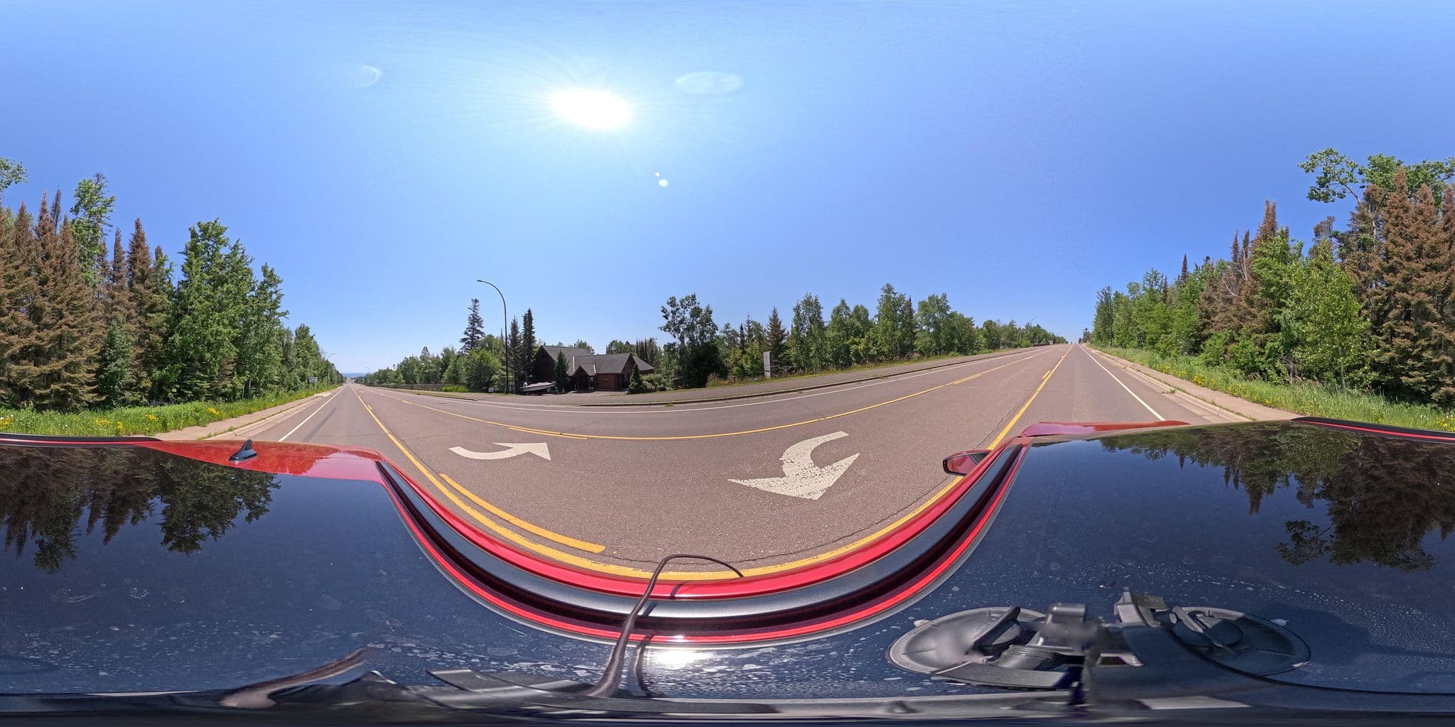 Street view near Trailside Cabins and Motel, Grand Marais — © quickness805 (CC BY-SA · Mapillary)