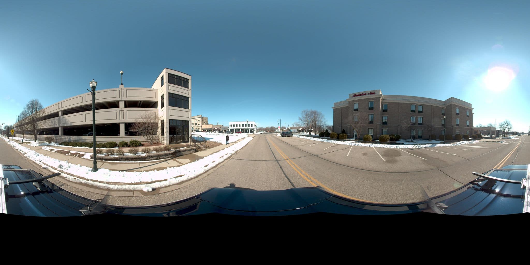 Street view near Hampton Inn Burlington, Browns Lake — © rking (CC BY-SA · Mapillary)