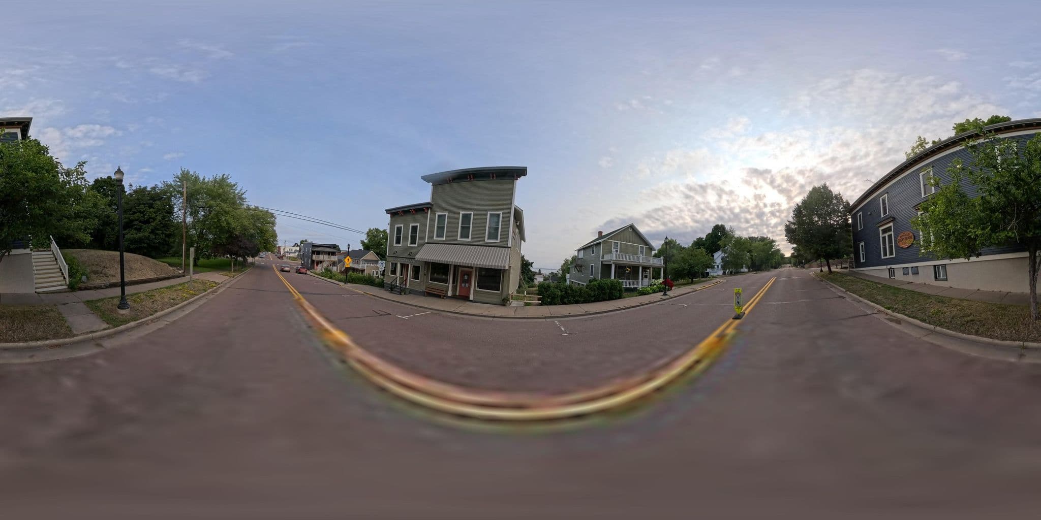 Street view near Copper Trout Lodging, Washburn — © cartographer (CC BY-SA · Mapillary)