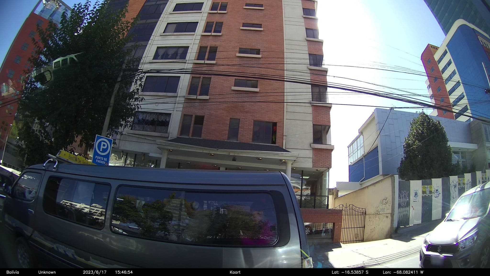 Street view near Casa Grande Suites, Achocalla — © kaart_2 (CC BY-SA · Mapillary)