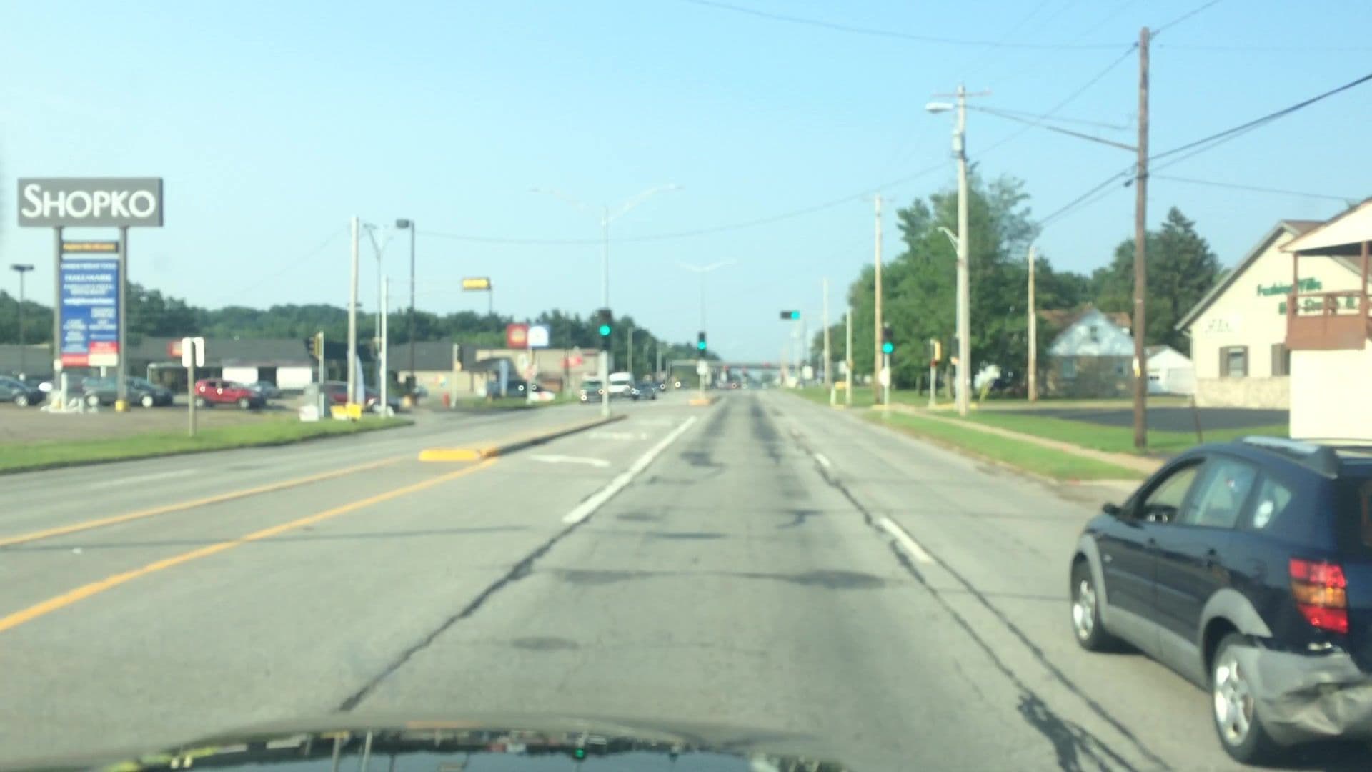 Street view near Budge Inn Motel, Schofield — © lvl5 (CC BY-SA · Mapillary)