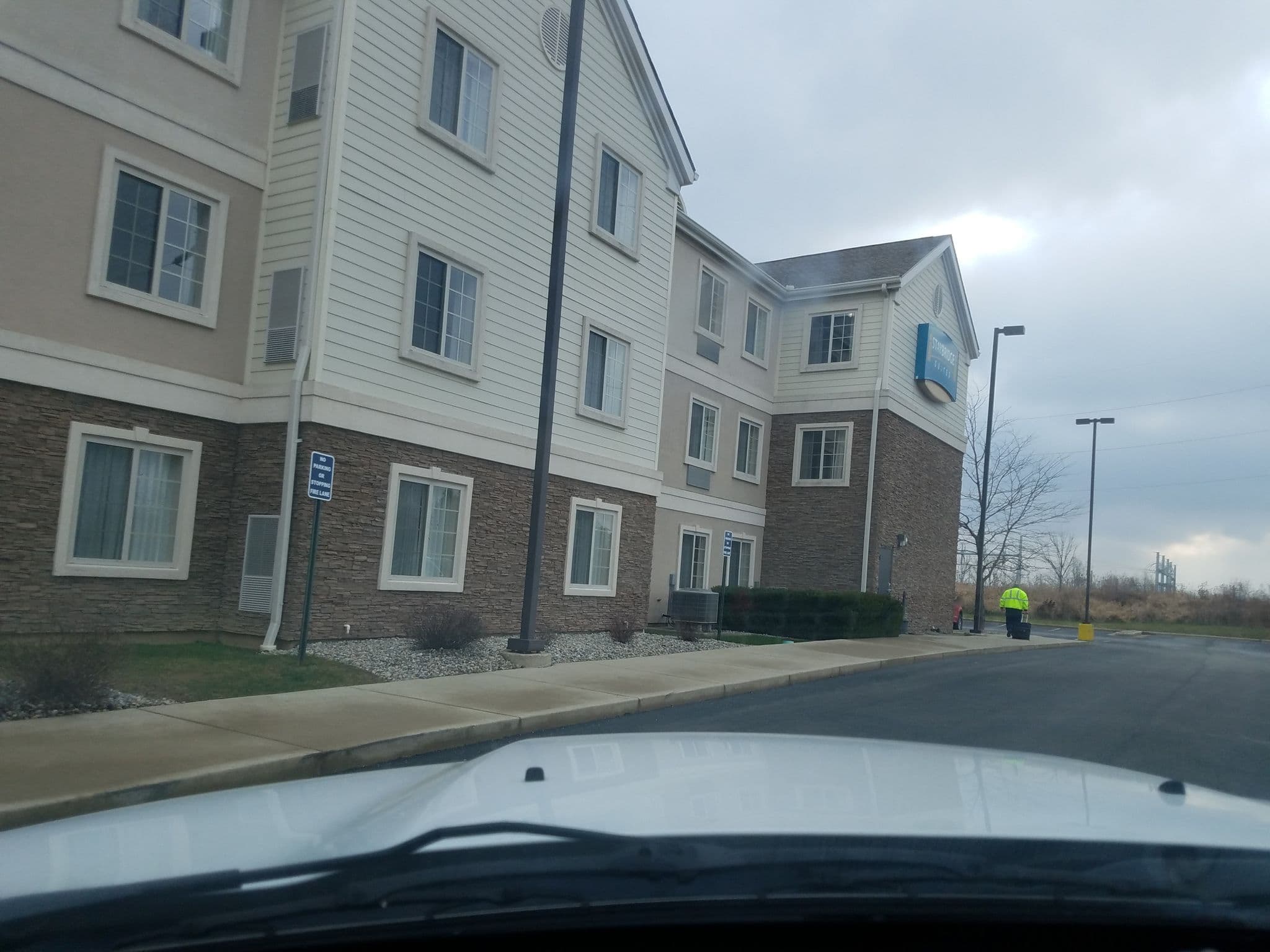 Street view near Staybridge Suites, Fort Wayne — © roadtechie (CC BY-SA · Mapillary)