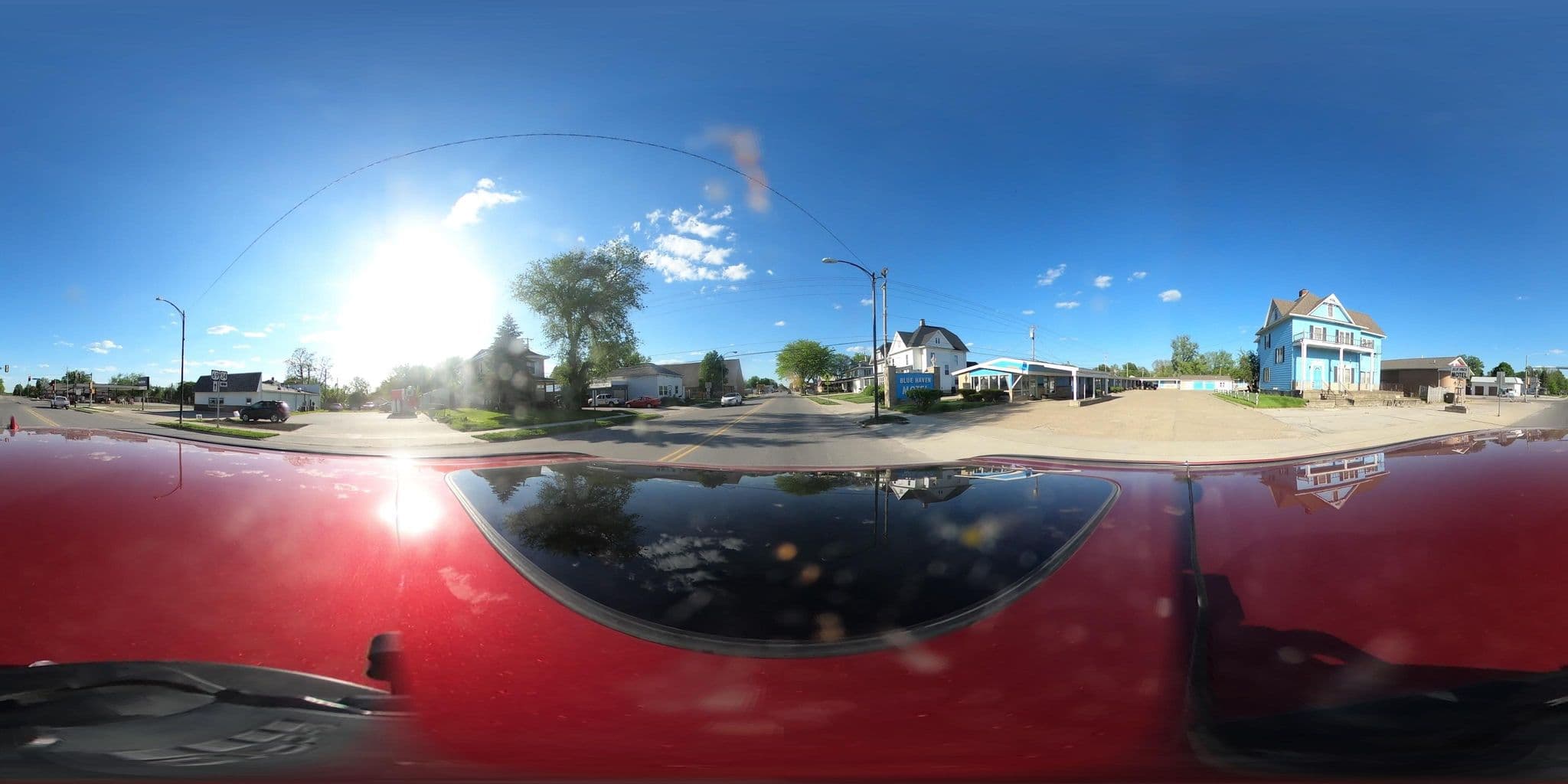 Street view near Blue Haven Motel, Leon — © Hopen111 (CC BY-SA · Mapillary)