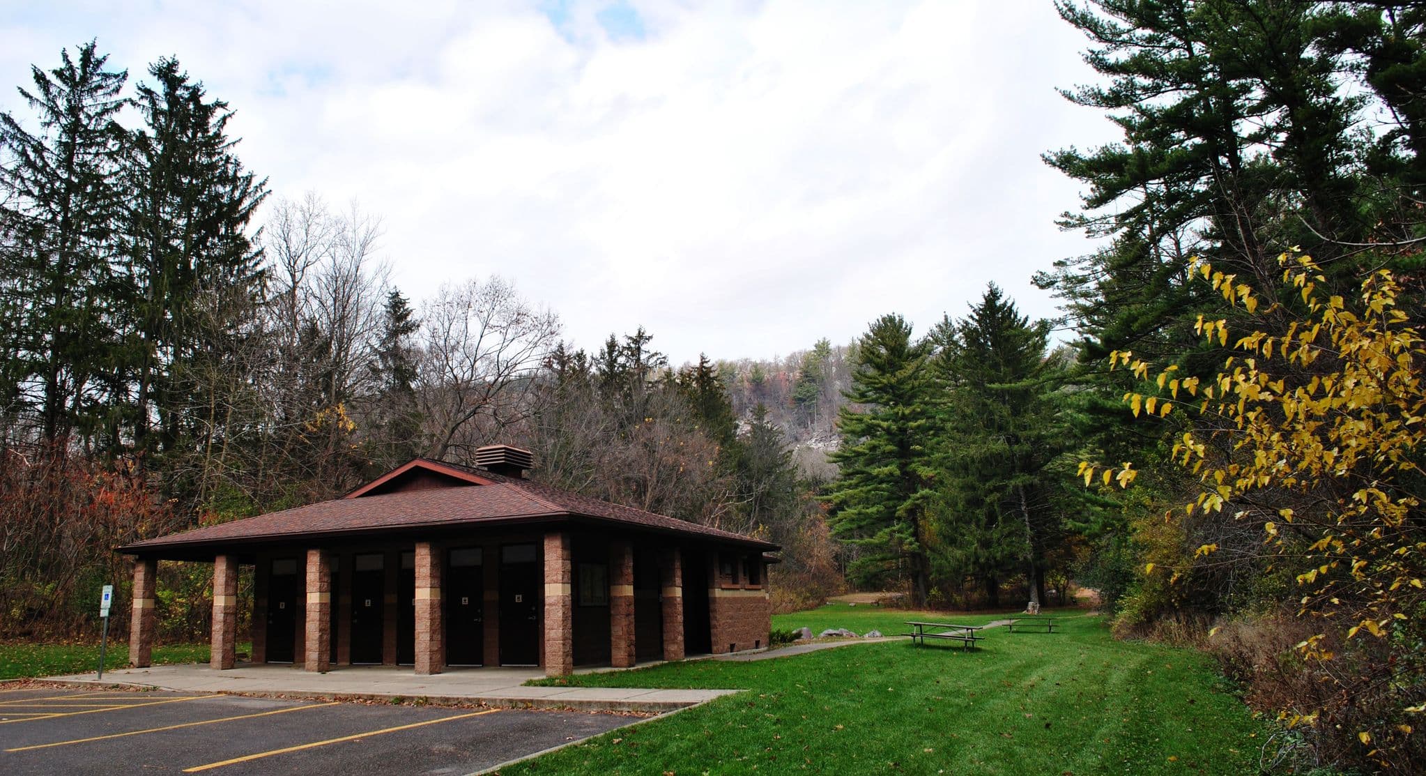 Street view near Group Campground, Baraboo — © aarongunnar (CC BY-SA · Mapillary)