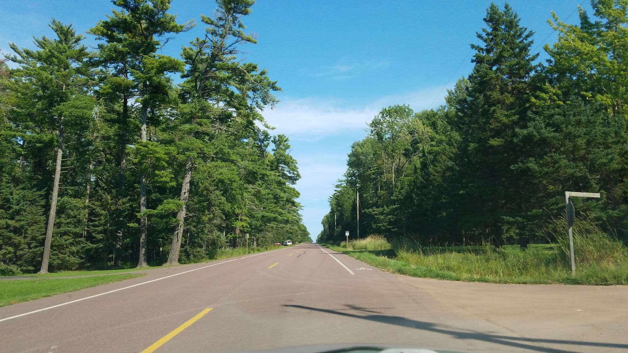 Street view near Middle Road Manor, Washburn