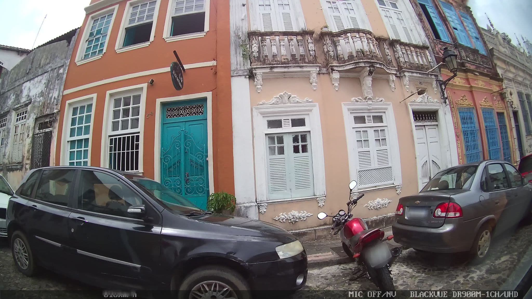 Street view near Pousada Villa Carmo, Salvador