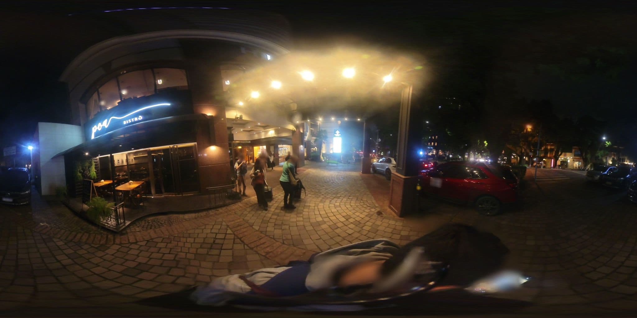Street view near Hilton Porto Alegre, Porto Alegre — © juanmelo (CC BY-SA · Mapillary)