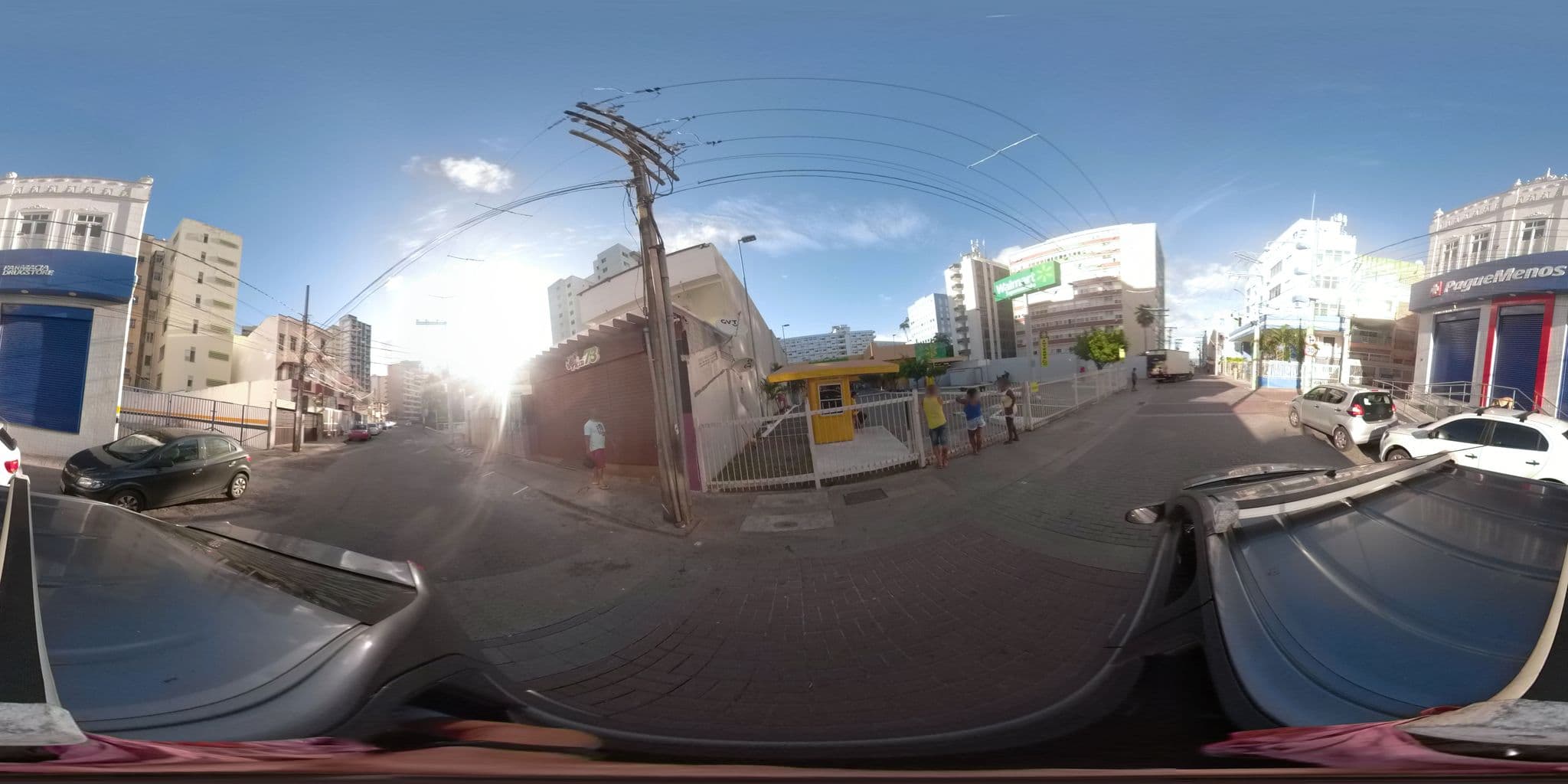 Street view near Hotel Porto Salvador, Salvador