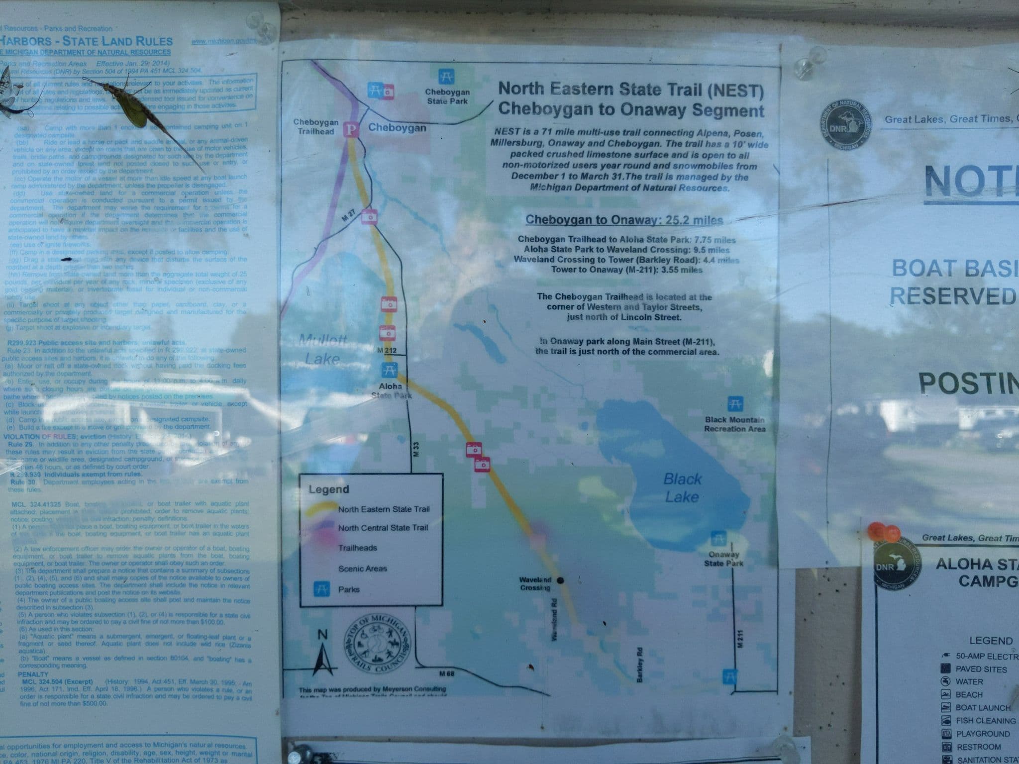 Street view near Aloha State Park Campground, Cheboygan — © treestryder (CC BY-SA · Mapillary)