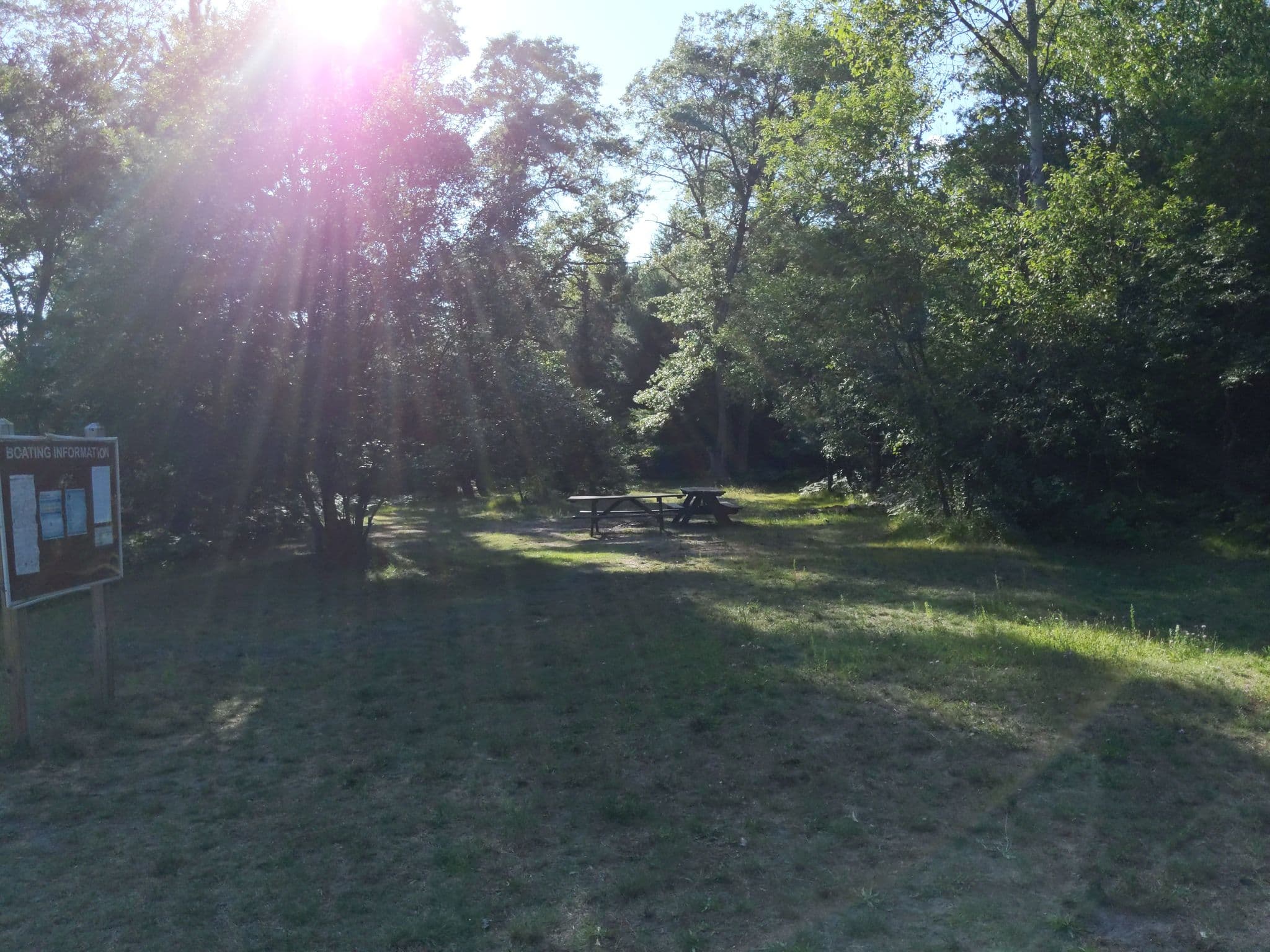 Street view near White Pine Canoe Campground, Grayling — © treestryder (CC BY-SA · Mapillary)