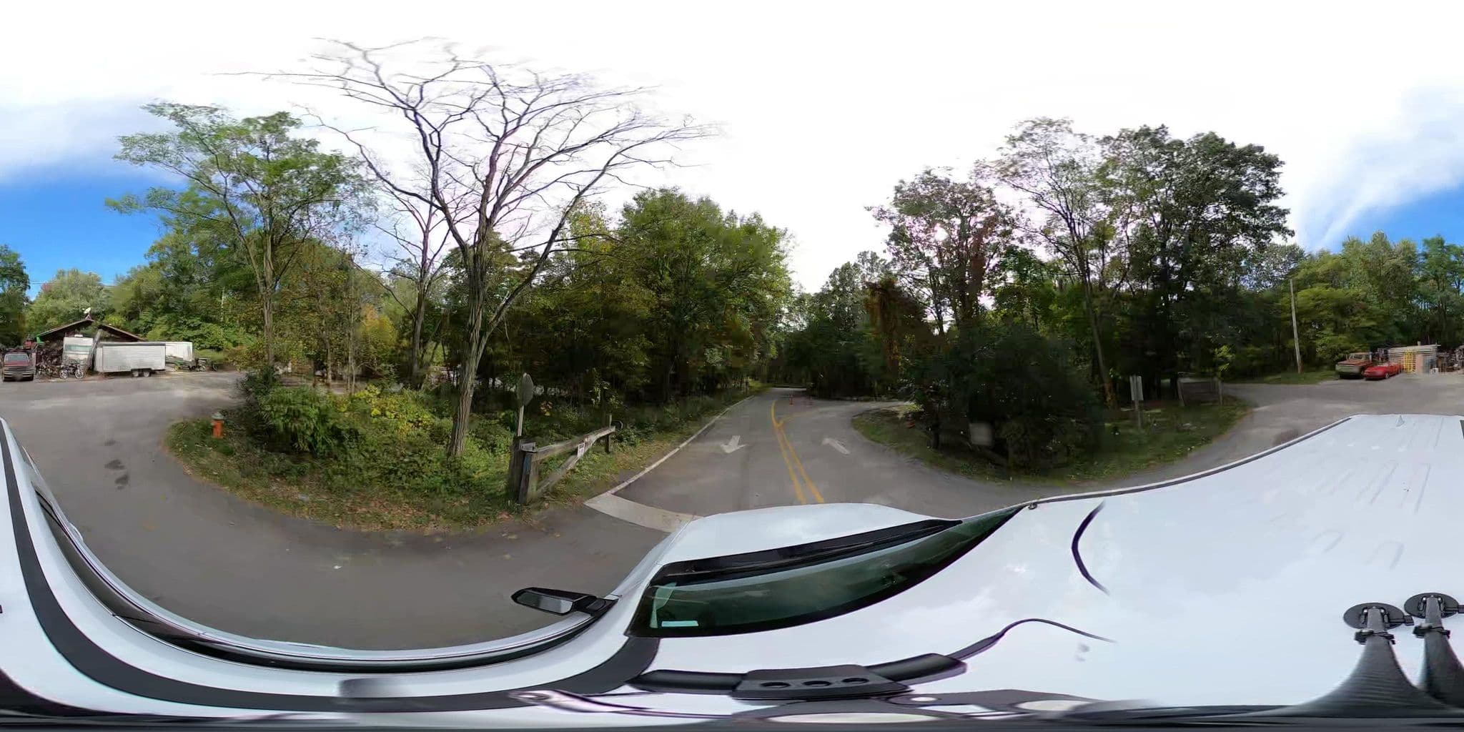 Street view near Dunewood Campground, Michigan City — © mbobcekpoco (CC BY-SA · Mapillary)