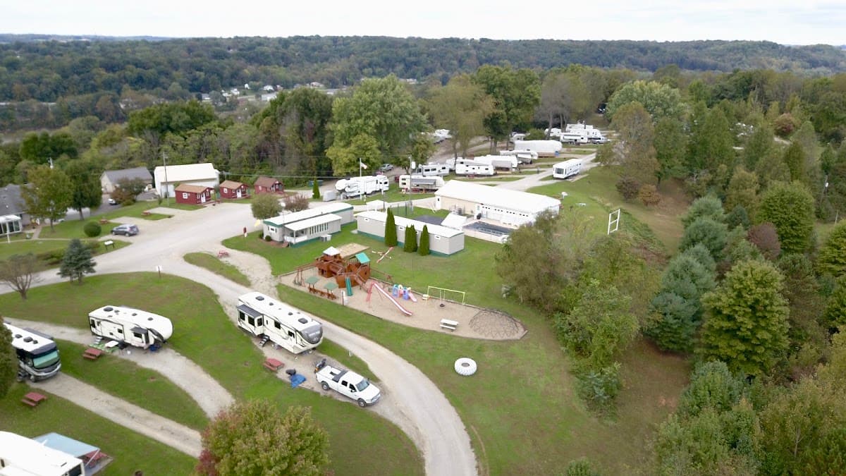 Wolfie's Campground, Campsite in North Zanesville