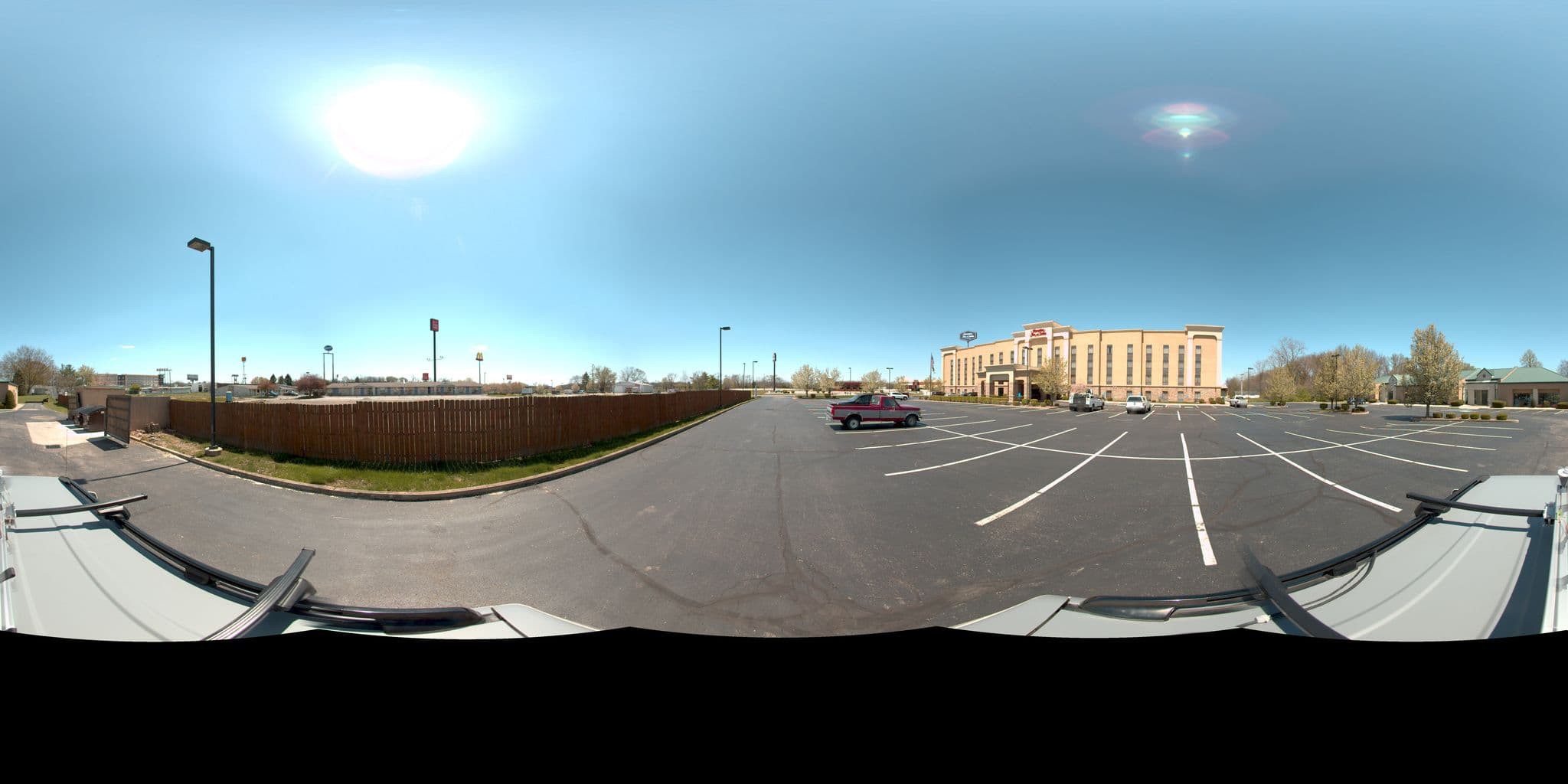 Street view near Comfort Inn, New Paris — © arudir (CC BY-SA · Mapillary)