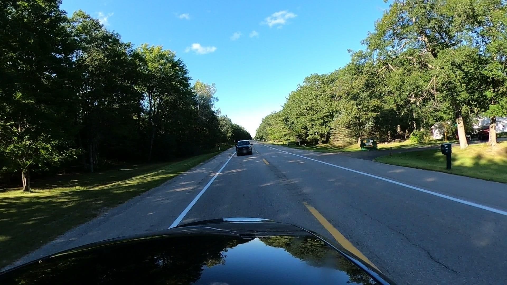 Street view near Stefan's R & R Resort, Au Sable — © treestryder (CC BY-SA · Mapillary)