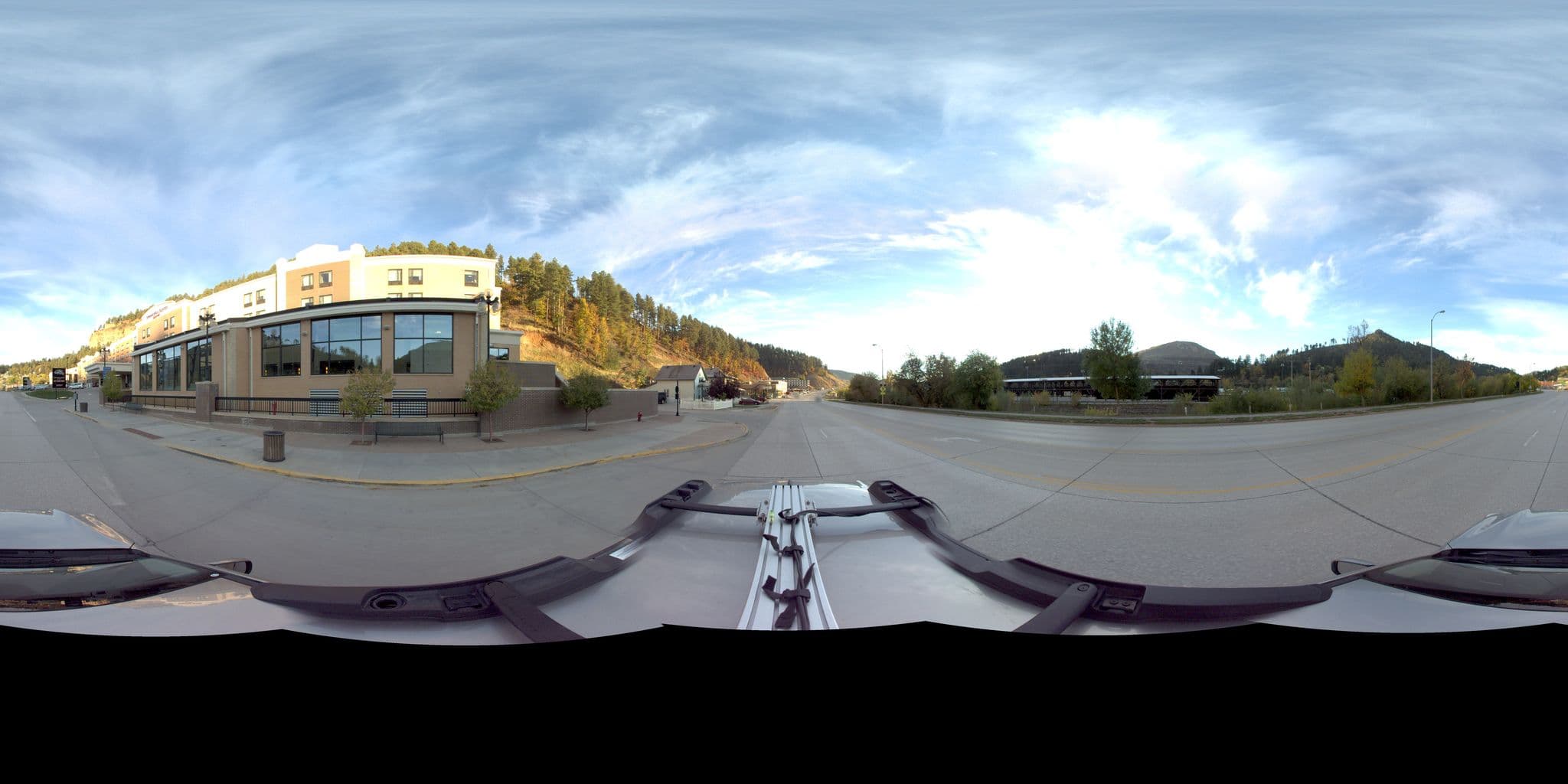 Street view near Springhill Suites, Deadwood — © lfuser (CC BY-SA · Mapillary)