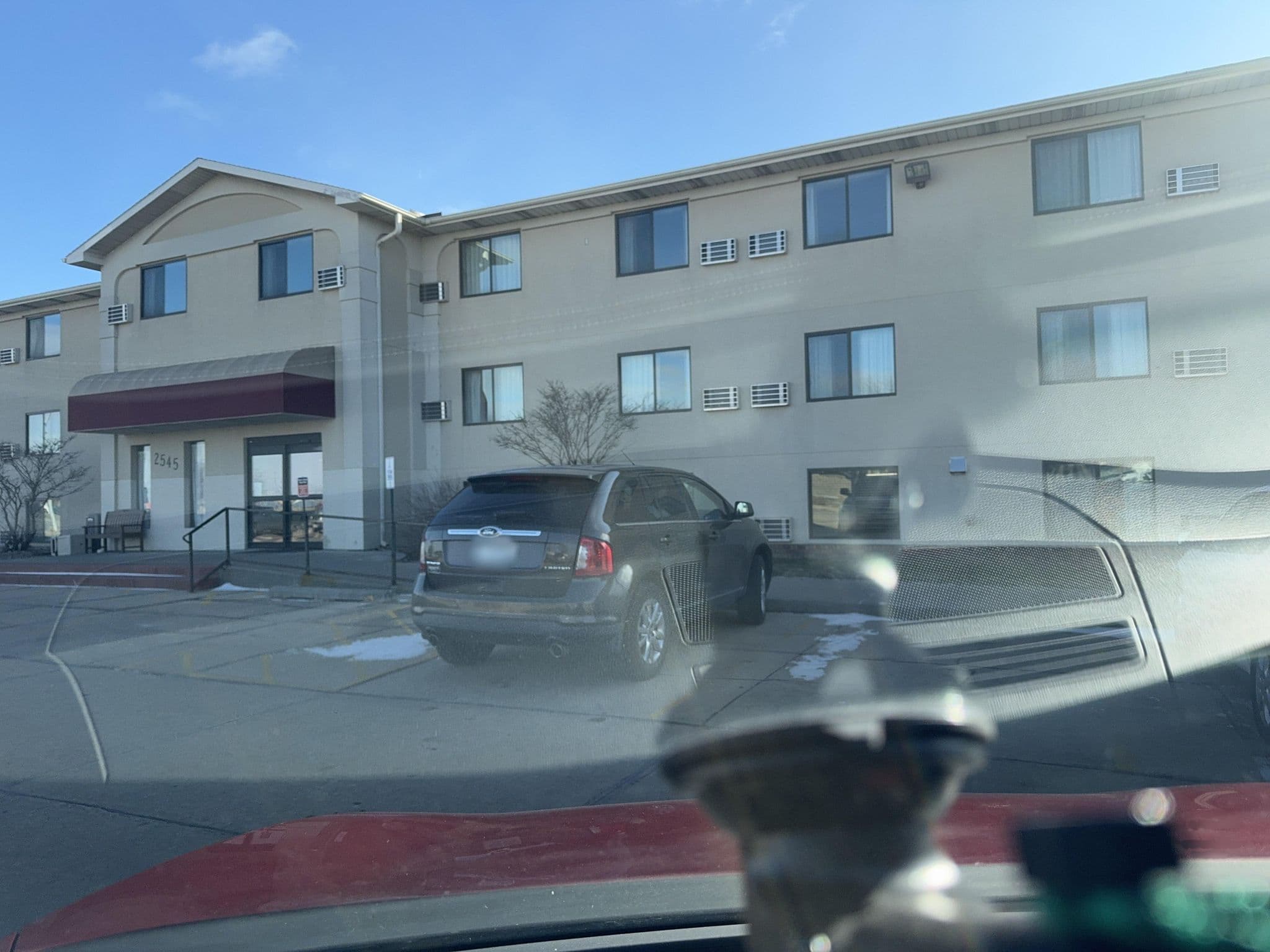Street view near Super 8 Lincoln North, Lincoln — © quickness805 (CC BY-SA · Mapillary)