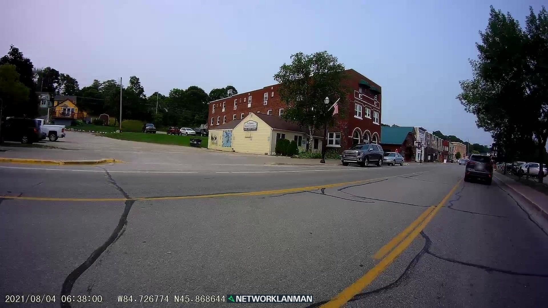 Street view near The Boardwalk Hotel, Saint Ignace