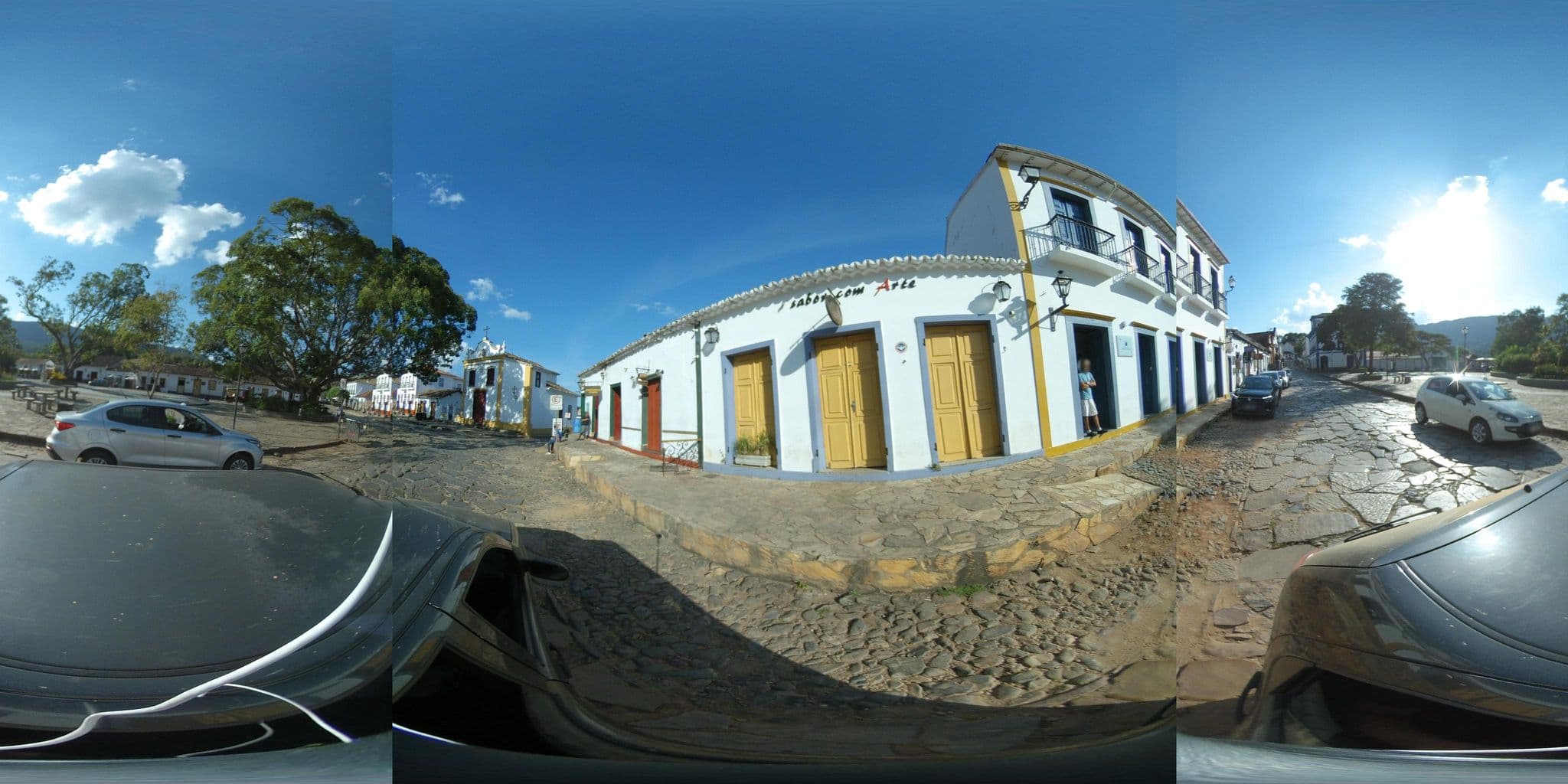 Street view near Pousada Mãe d`Água, Tiradentes — © Prefeitura_Tiradentes (CC BY-SA · Mapillary)