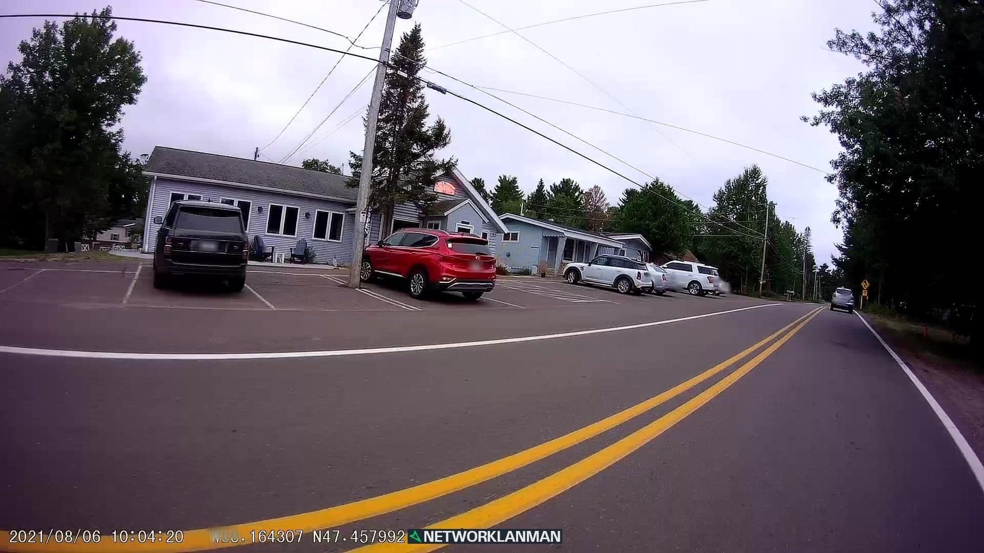 Street view near Eagle Harbor Inn, Laurium — © networklanman (CC BY-SA · Mapillary)