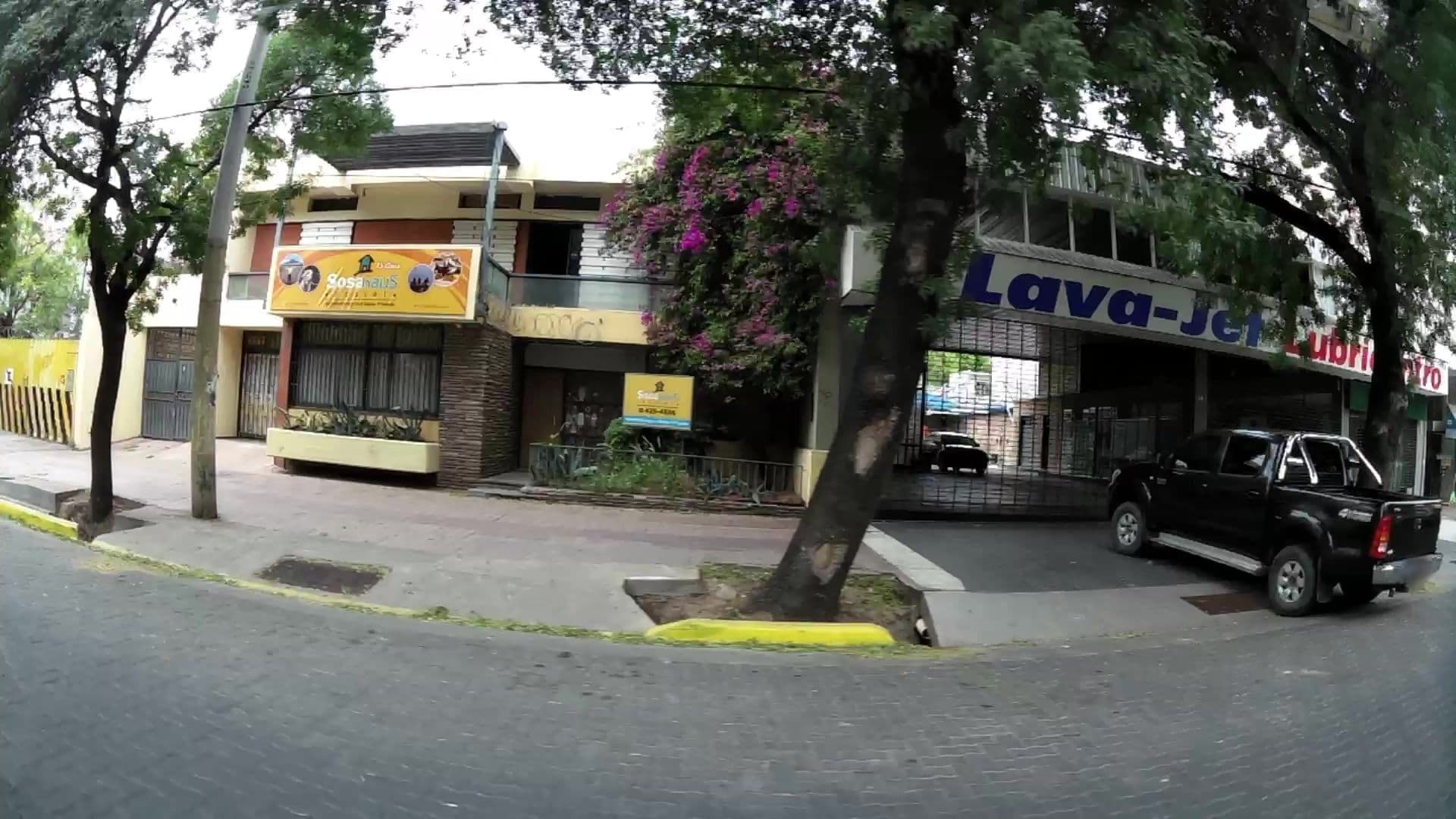 Street view near Hostel Sosahaus, Mendoza
