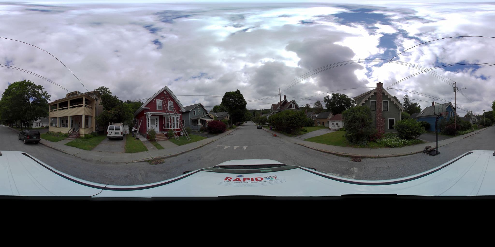 Street view near Gambles Bed & Breakfast, Montpelier — © uwrapid (CC BY-SA · Mapillary)
