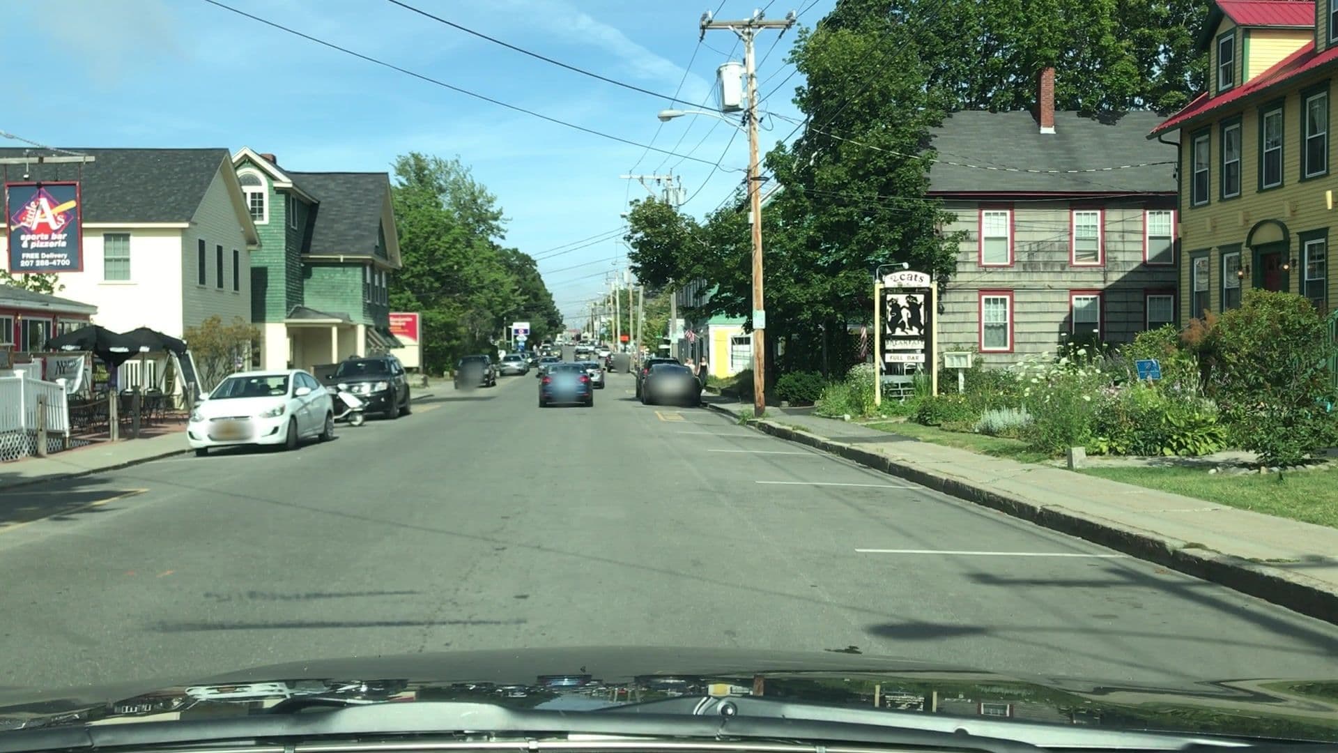 Street view near Two Cats Inn, Bar Harbor — © lvl5 (CC BY-SA · Mapillary)