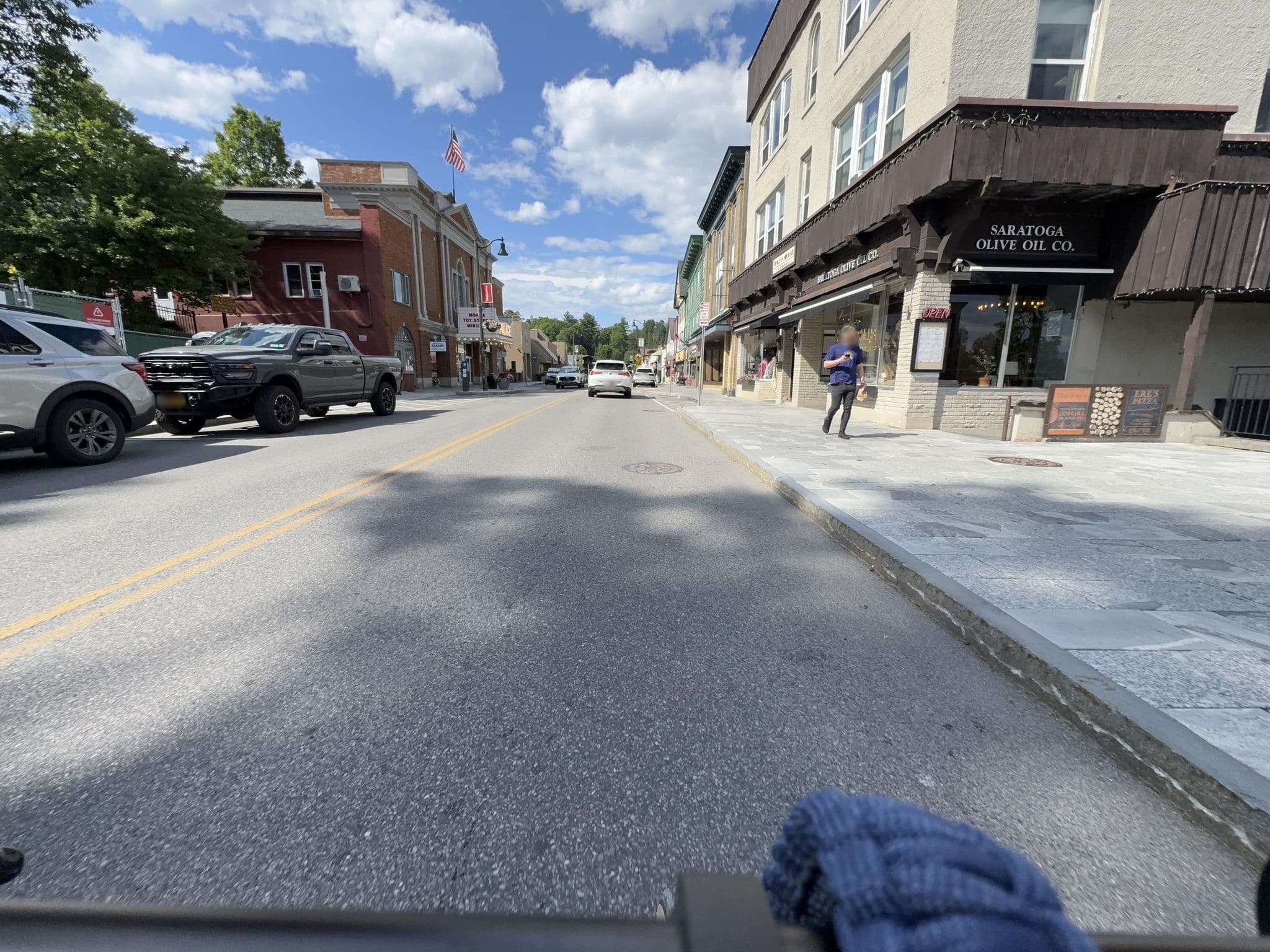 Street view near The Haus, Lake Placid — © CameraPerson (CC BY-SA · Mapillary)