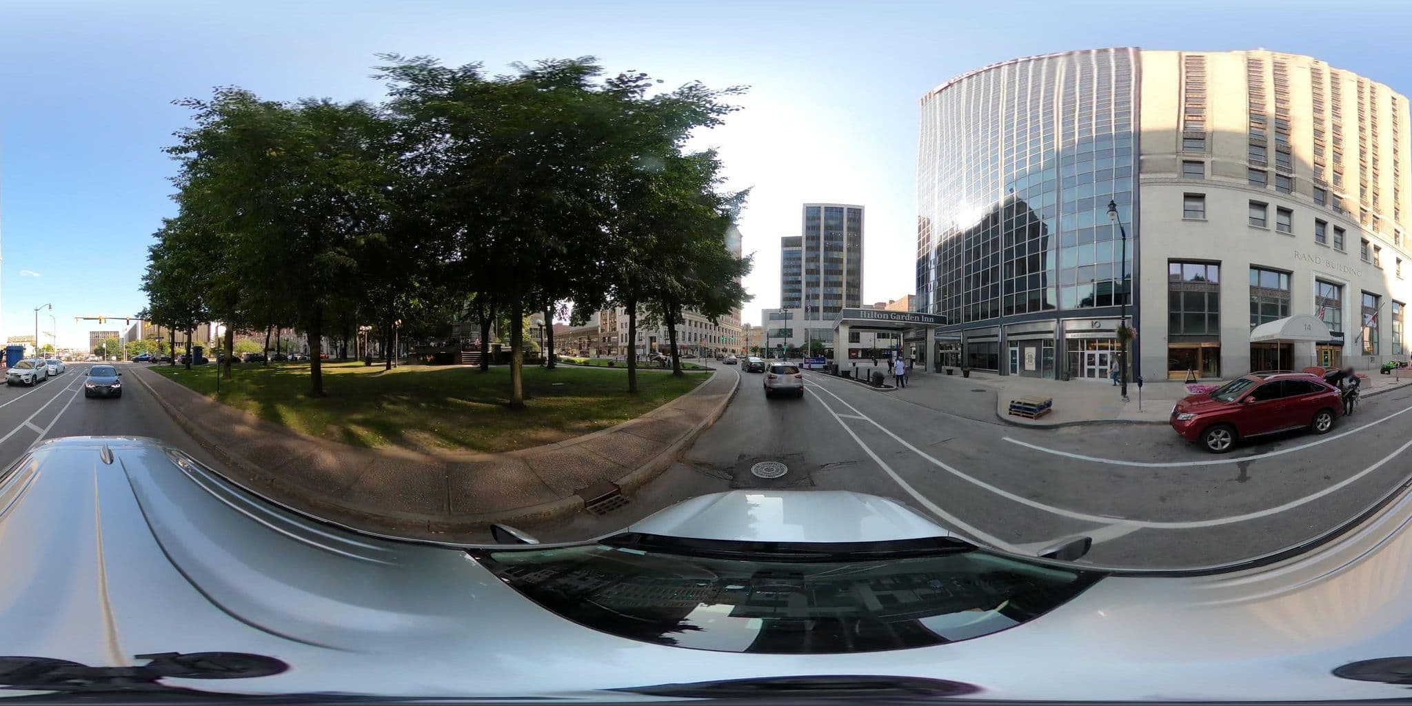 Street view near Hilton Garden Inn, Buffalo — © GEdwardJohnson (CC BY-SA · Mapillary)