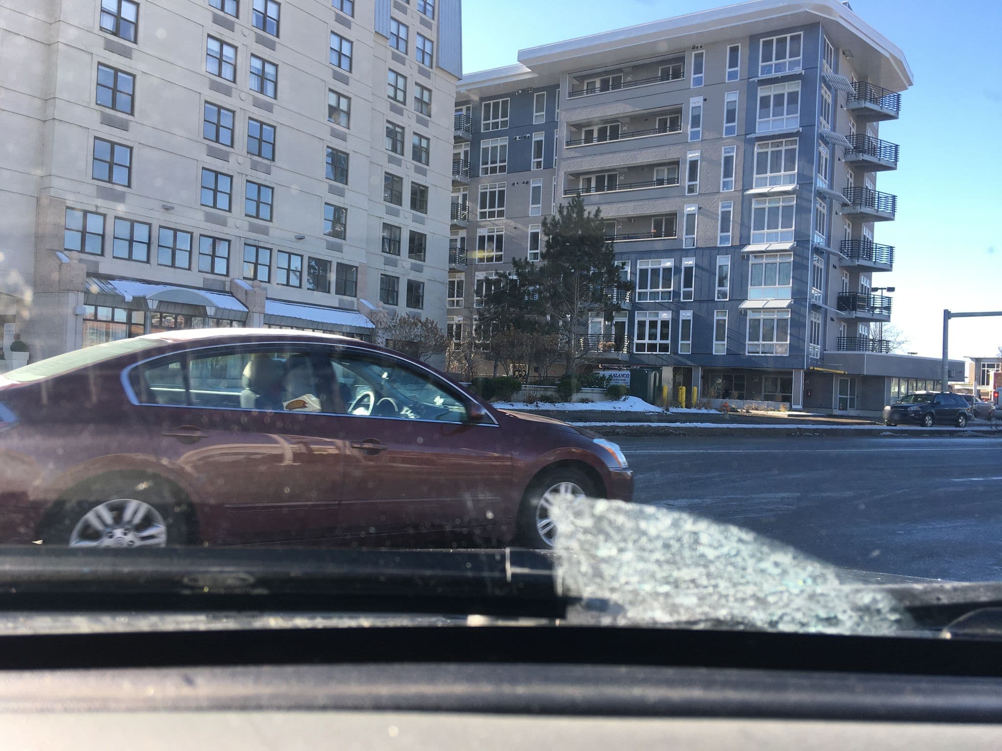 Street view near Holiday Inn Express Hotel & Suites, East Cambridge — © burkco297 (CC BY-SA · Mapillary)