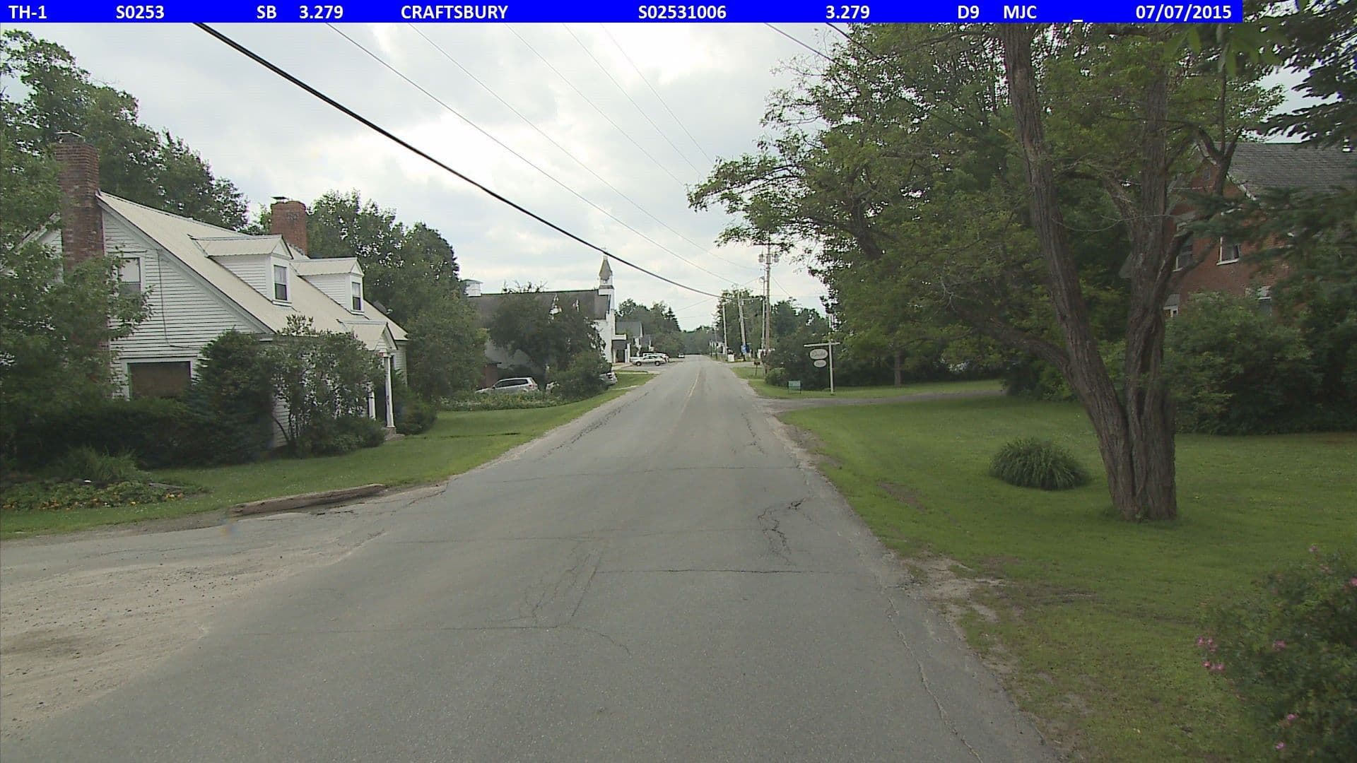 Street view near Bricabode Bed and Breakfast, Stowe — © vtrans_row (CC BY-SA · Mapillary)