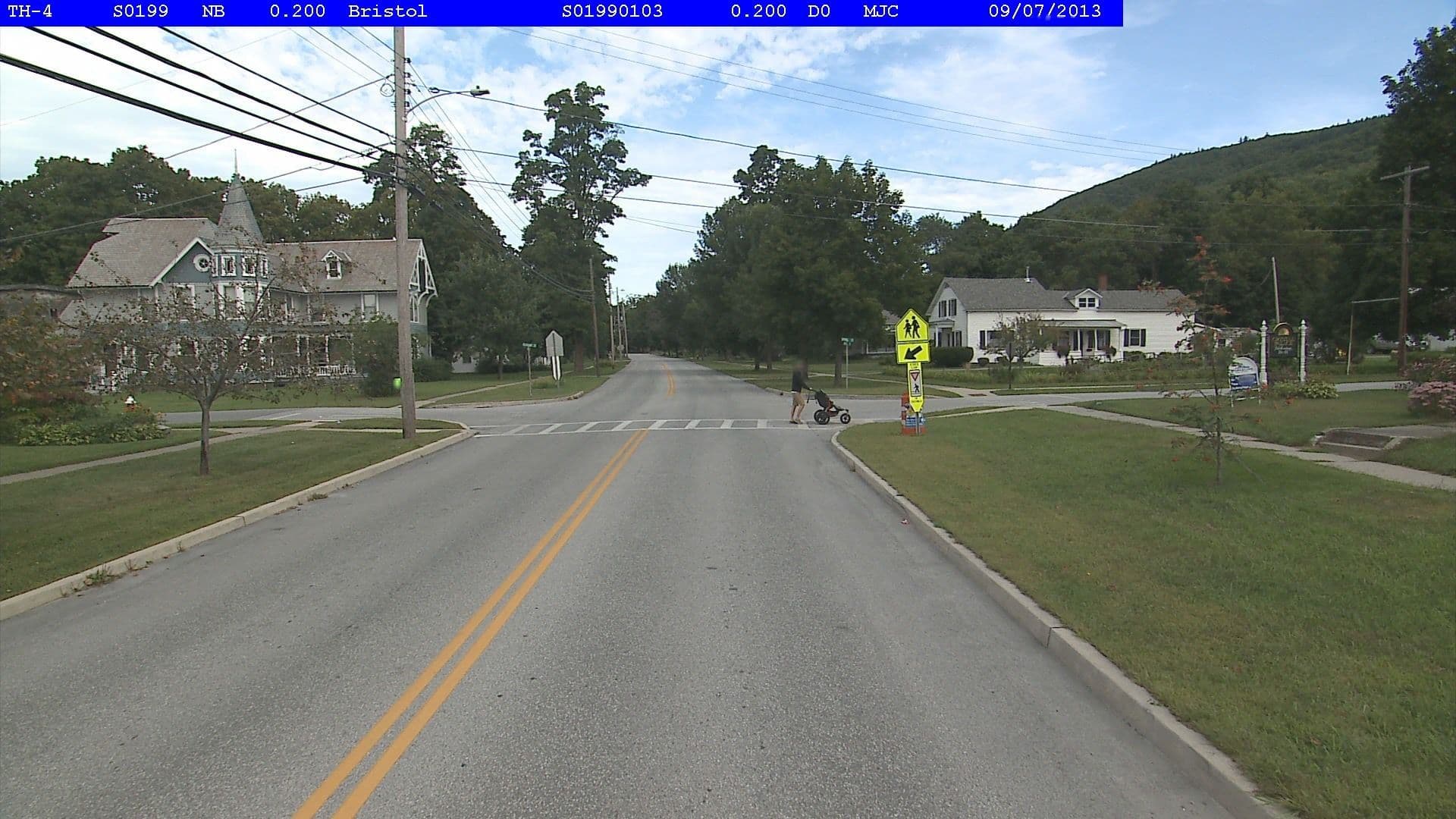 Street view near The Lawrence House, Starksboro — © vtrans_row (CC BY-SA · Mapillary)