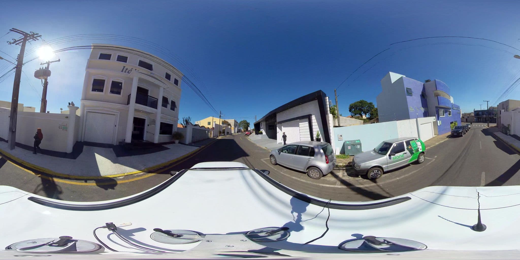 Street view near Hotel Italia, Telêmaco Borba — © 360 (CC BY-SA · Mapillary)