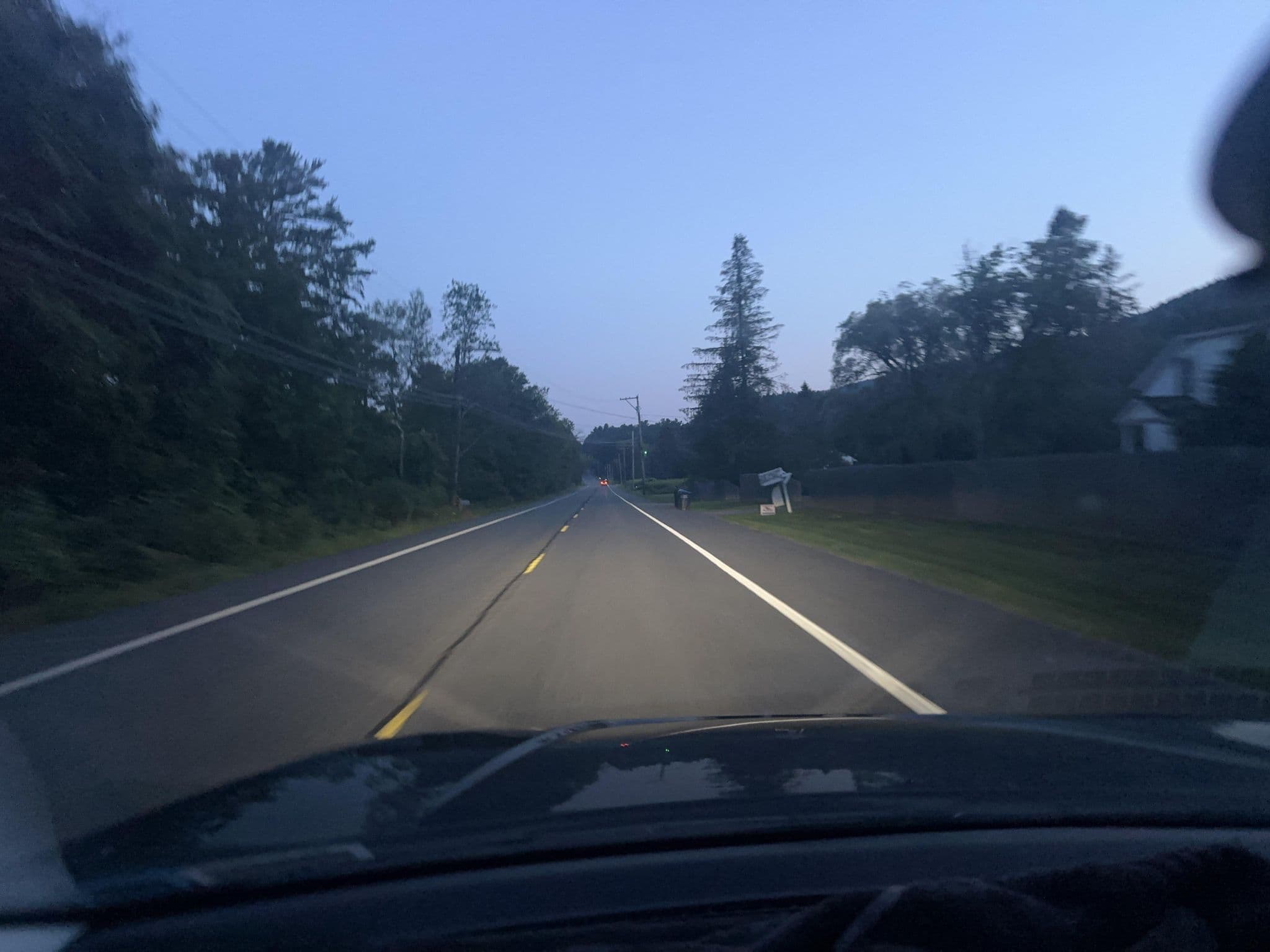 Street view near Shaker Meadows Bed & Breakfast, West Stockbridge — © mdroads (CC BY-SA · Mapillary)