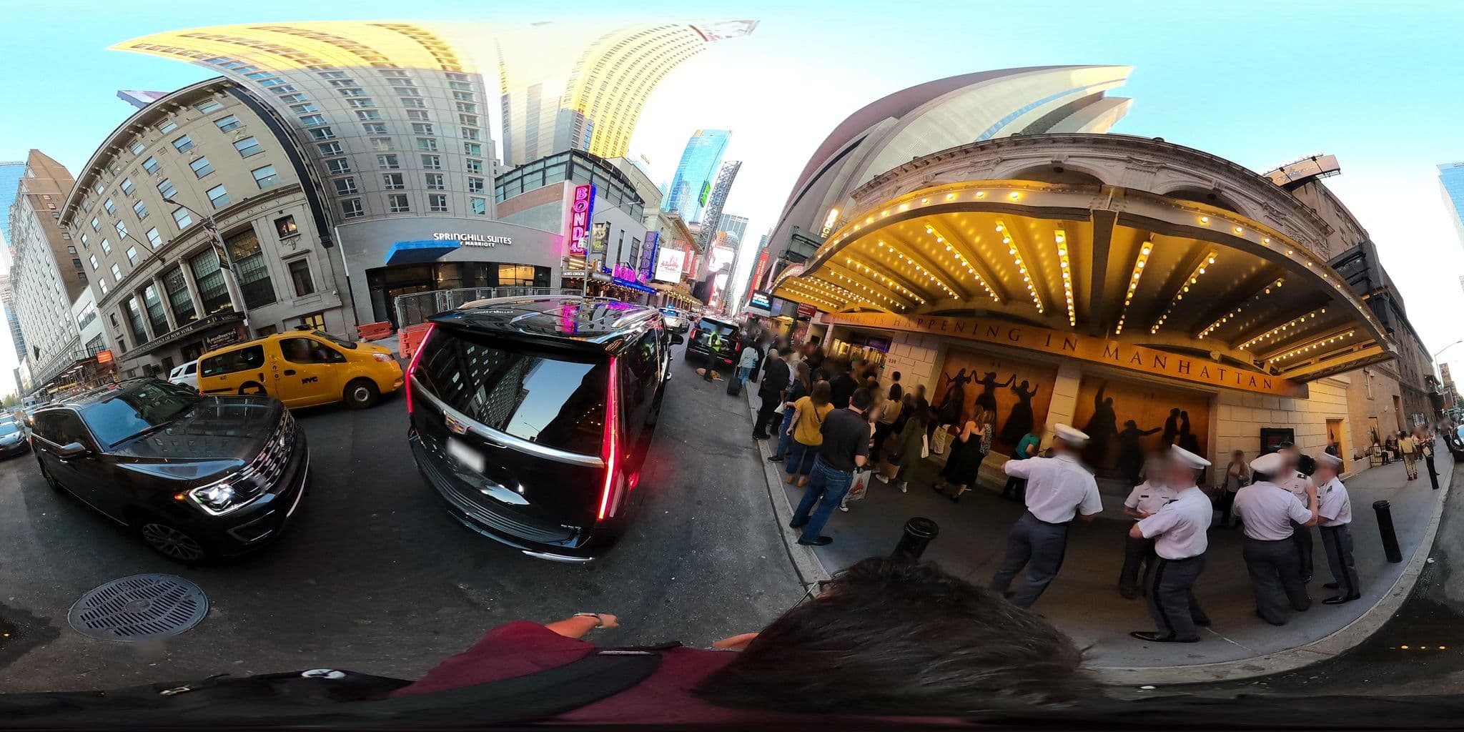 Street view near Paramount Hotel, Times Square