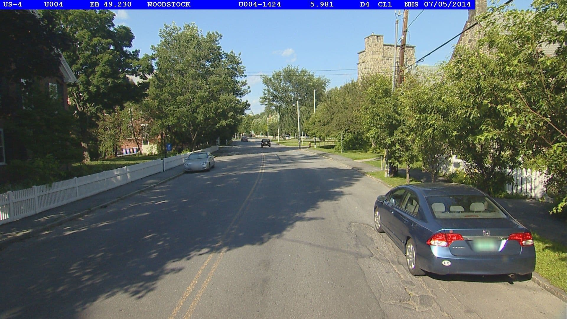 Street view near Blue Horse Inn, White River Junction — © vtrans_row (CC BY-SA · Mapillary)