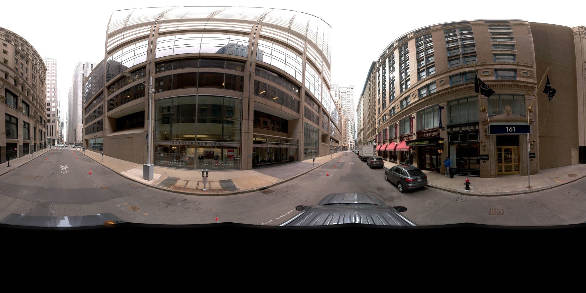 Street view near Club Quarters Hotel, Boston — © jeffreymartin (CC BY-SA · Mapillary)