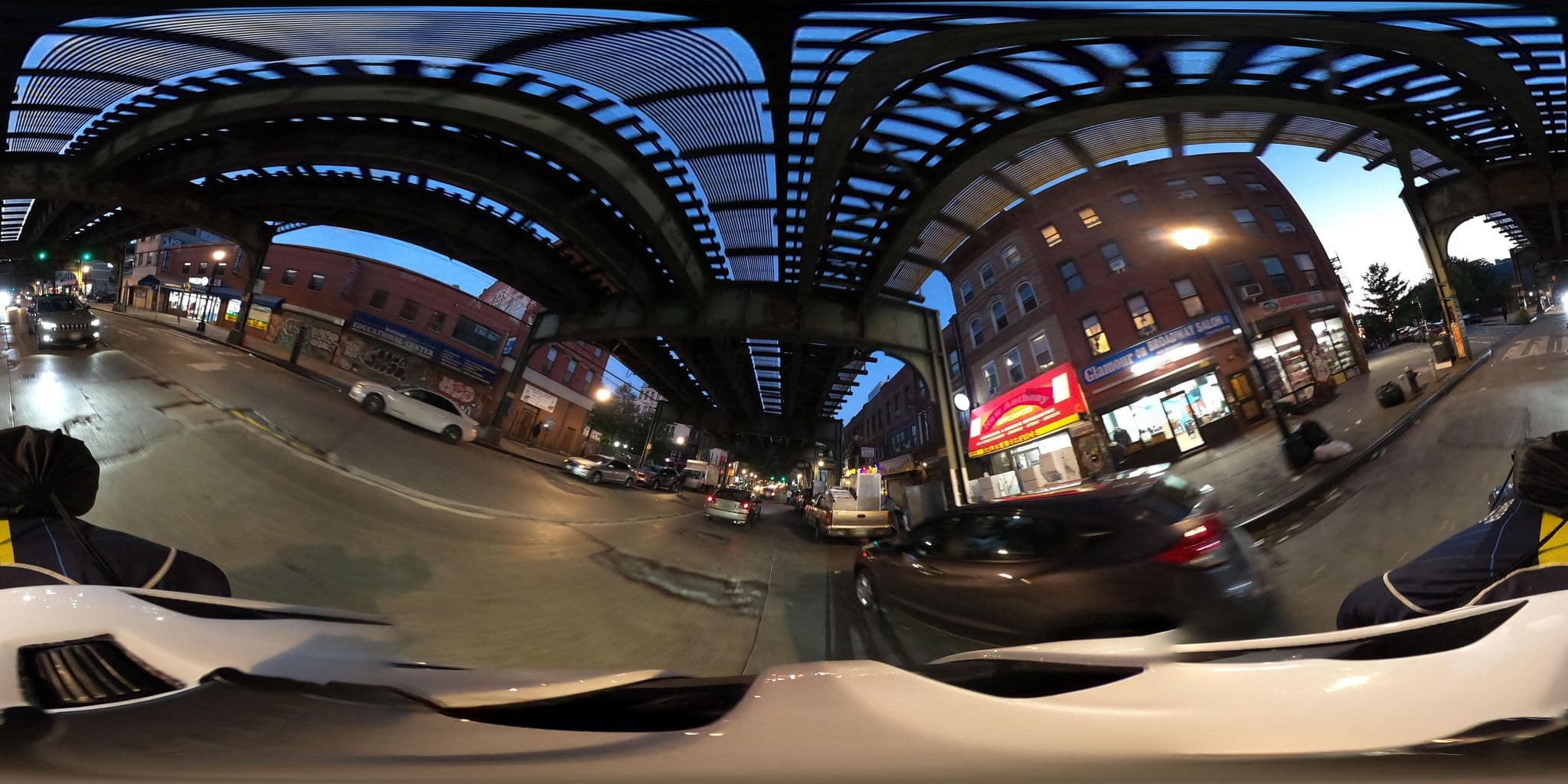 Street view near Marina Hotel, Bushwick — © hdevine825 (CC BY-SA · Mapillary)