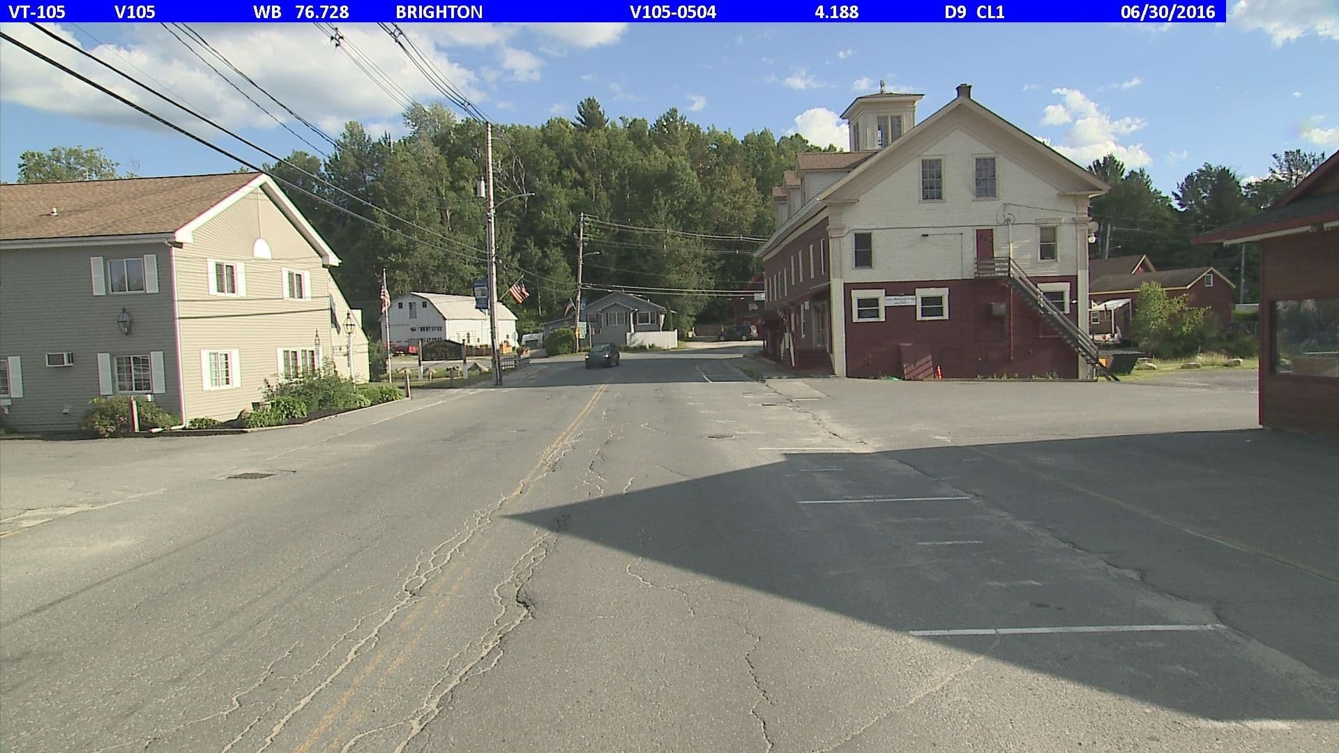 Street view near Lakefront Motel, Colebrook — © vtrans_row (CC BY-SA · Mapillary)