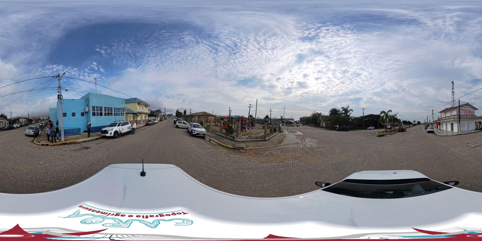 Street view near Hotel Parque de Lagoa, Mostardas — © CAROA_TOPOGRAFIA_AGRIMENSURA (CC BY-SA · Mapillary)
