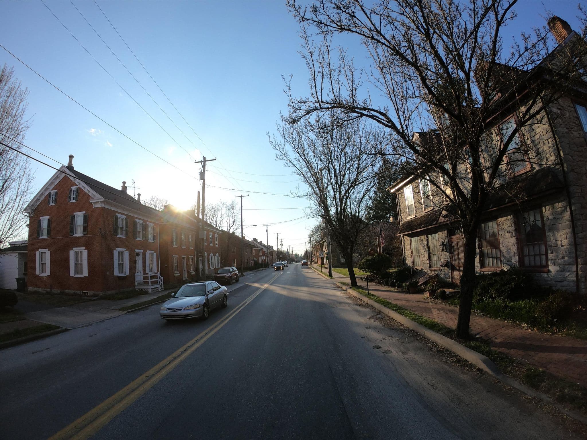 Street view near The Limestone Inn Bed & Breakfast, Lampeter — © roadgeek_md99 (CC BY-SA · Mapillary)