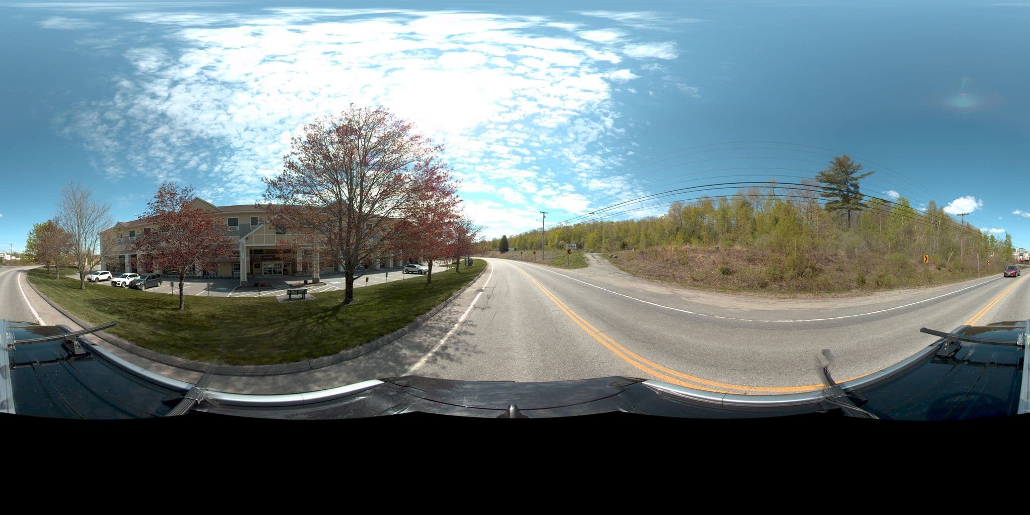 Street view near Maine Evergreen Hotel, Hallowell — © rking (CC BY-SA · Mapillary)